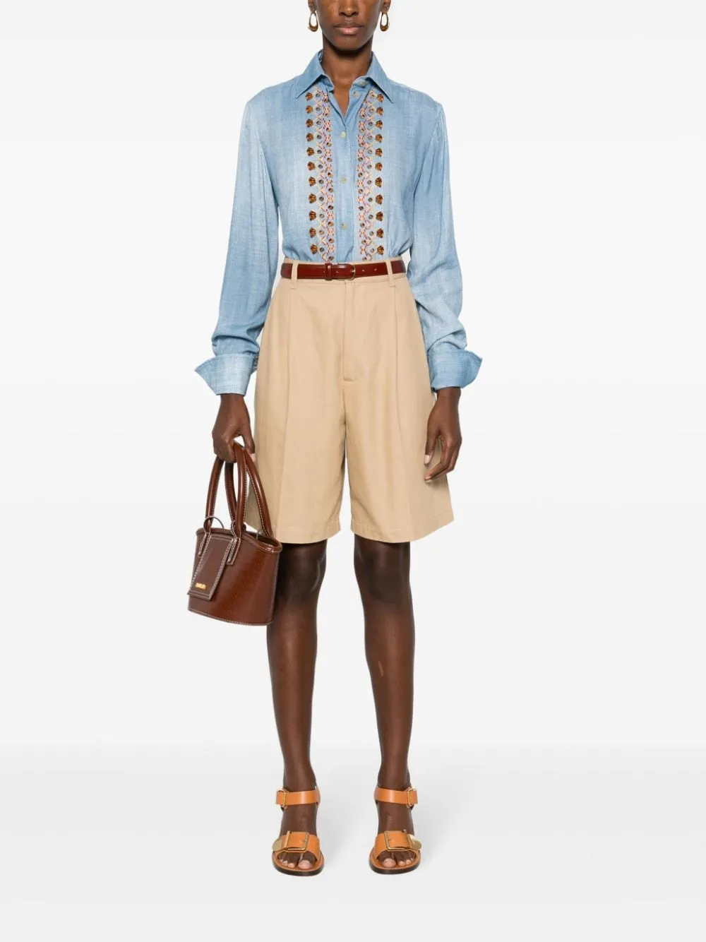 ERMANNO SCERVINO Camicia con ricamo