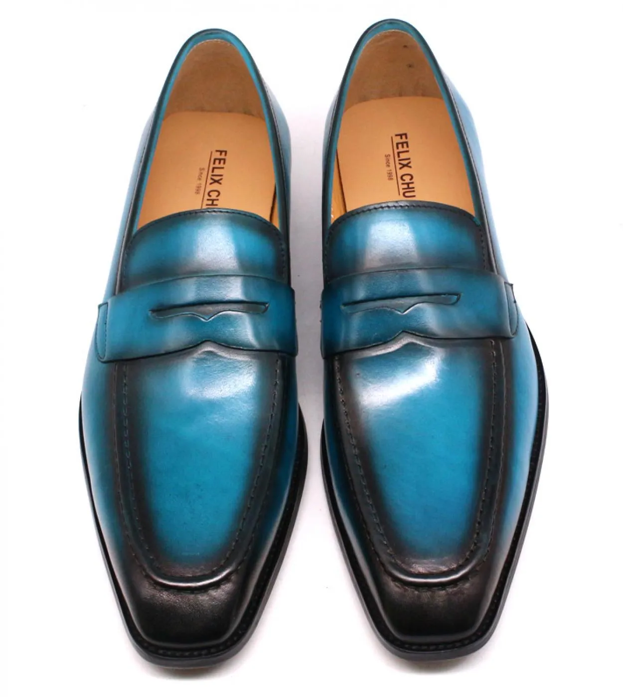 Felix Chu Scarpe da uomo Mocassini in pelle italiana Scarpe eleganti in pelle Mocassini da uomo Scarpe eleganti da uomo