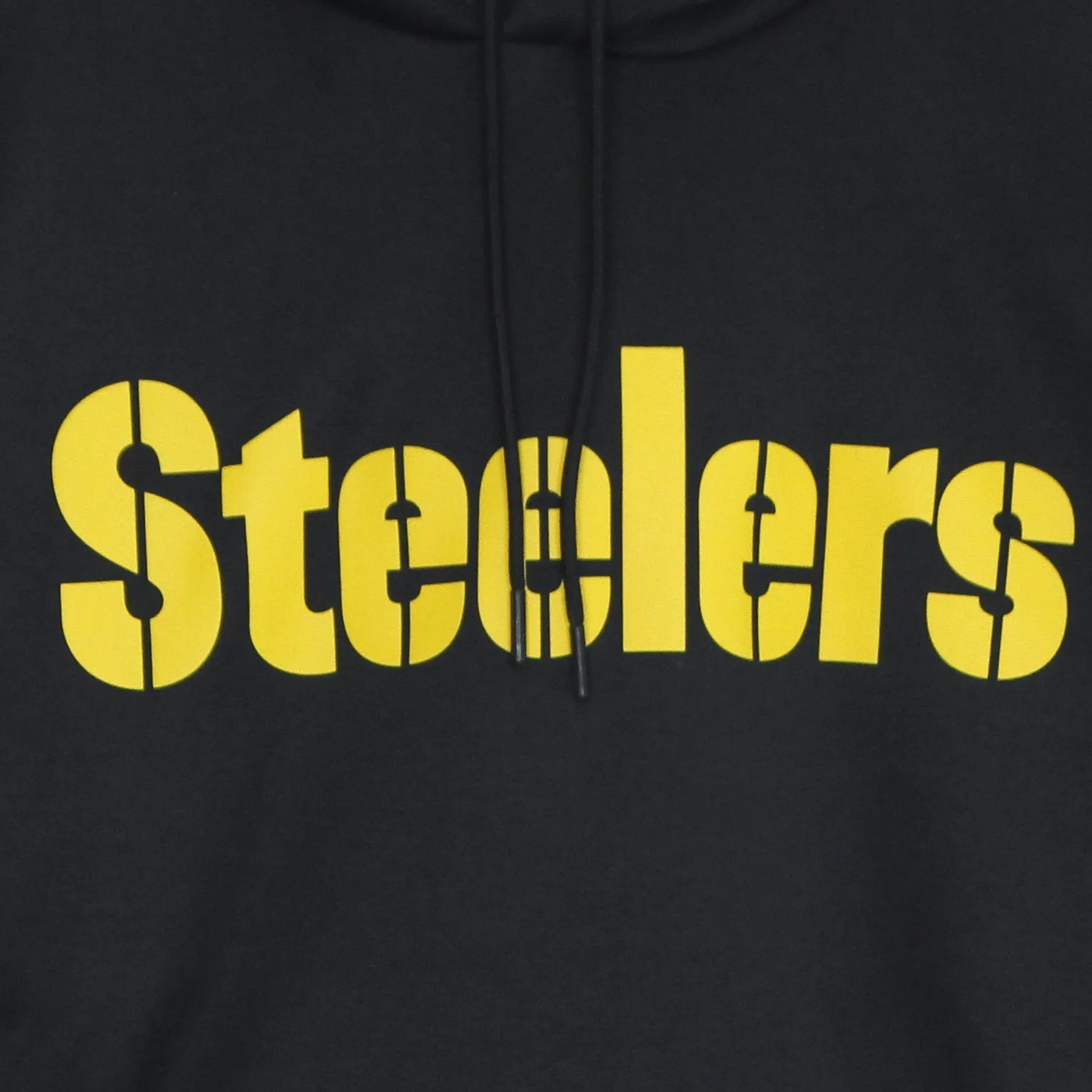 Felpa Cappuccio Uomo Nfl Wordmark Therma Pullover Hoodie Pitste Black/original Team Colors