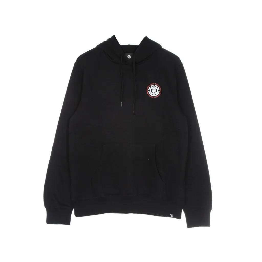felpa cappuccio uomo seal bp hoodie FLINT BLACK