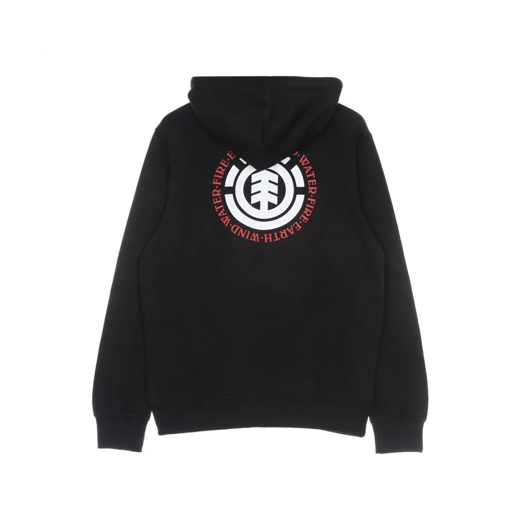 felpa cappuccio uomo seal bp hoodie FLINT BLACK
