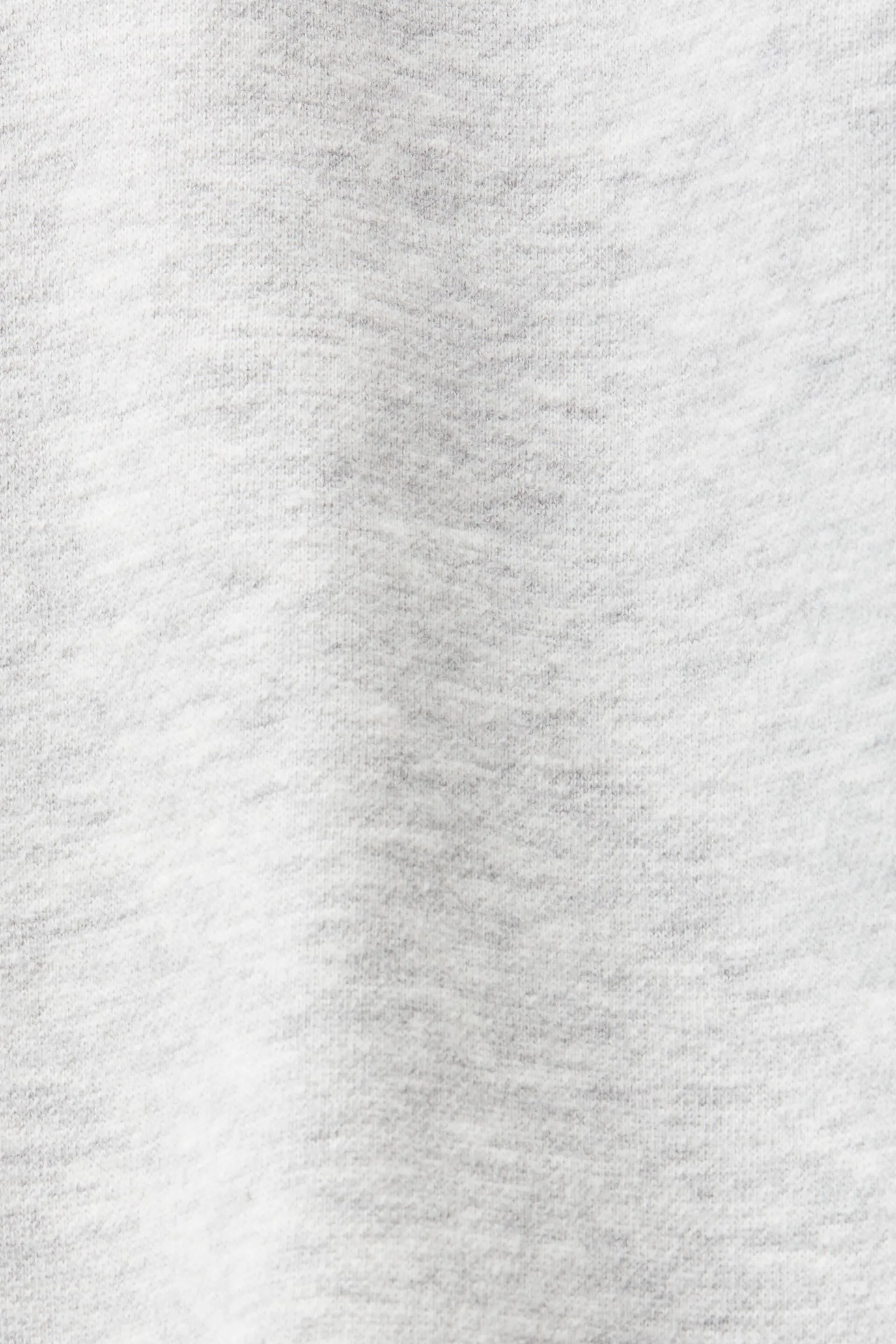 Felpa con cappuccio e logo in misto cotone