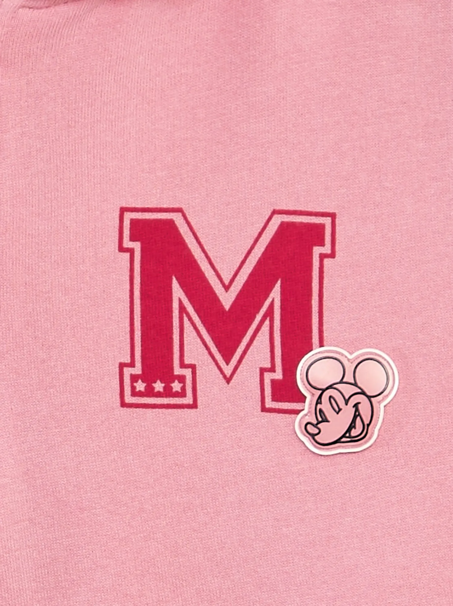 Felpa con cappuccio e zip 'Topolino' di Disney - ROSA