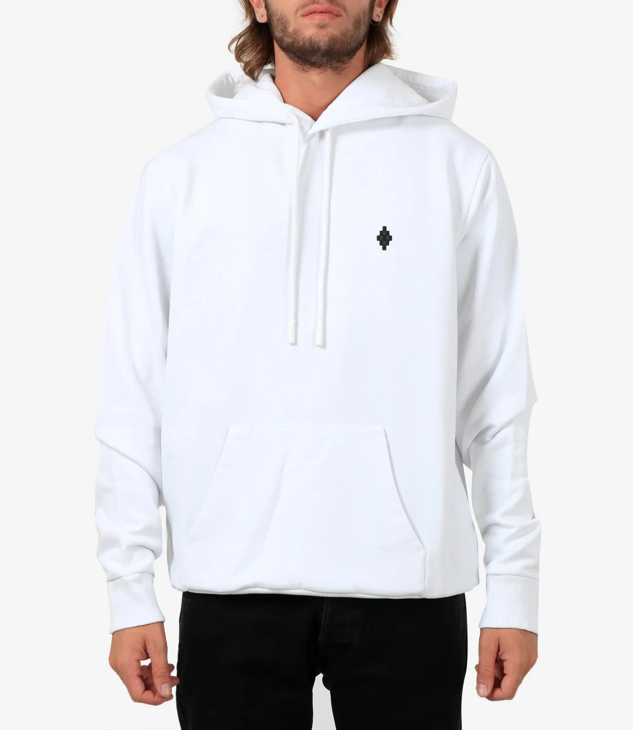 Felpa Cross Bianca