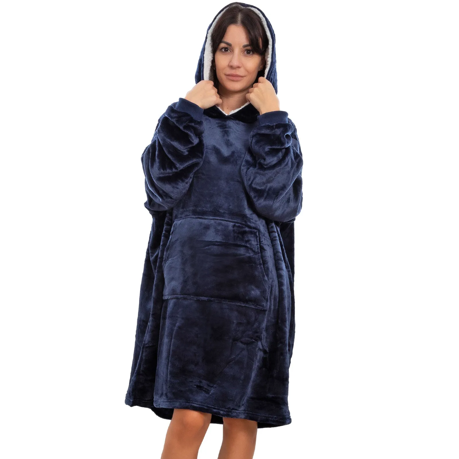 Felpa Oversize Donna Ecopelliccia S1027