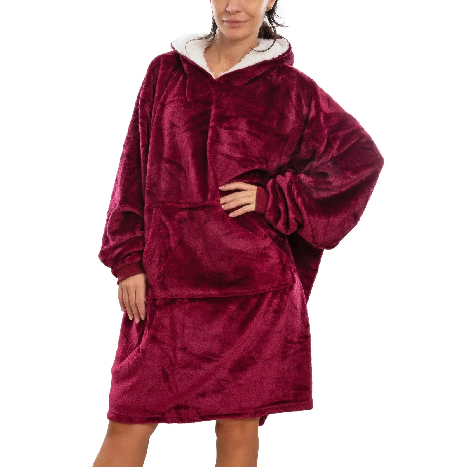Felpa Oversize Donna Ecopelliccia S1027