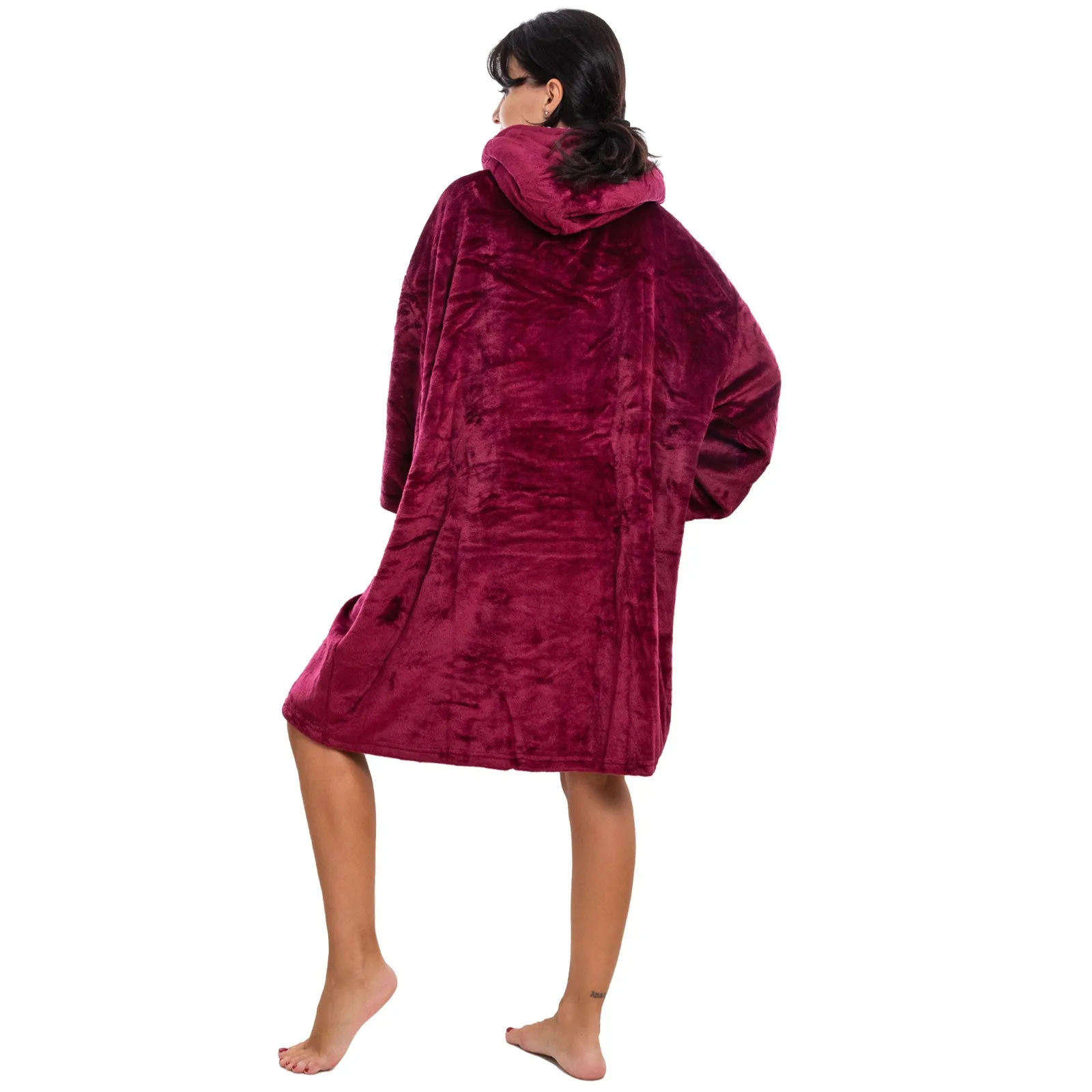 Felpa Oversize Donna Ecopelliccia S1027