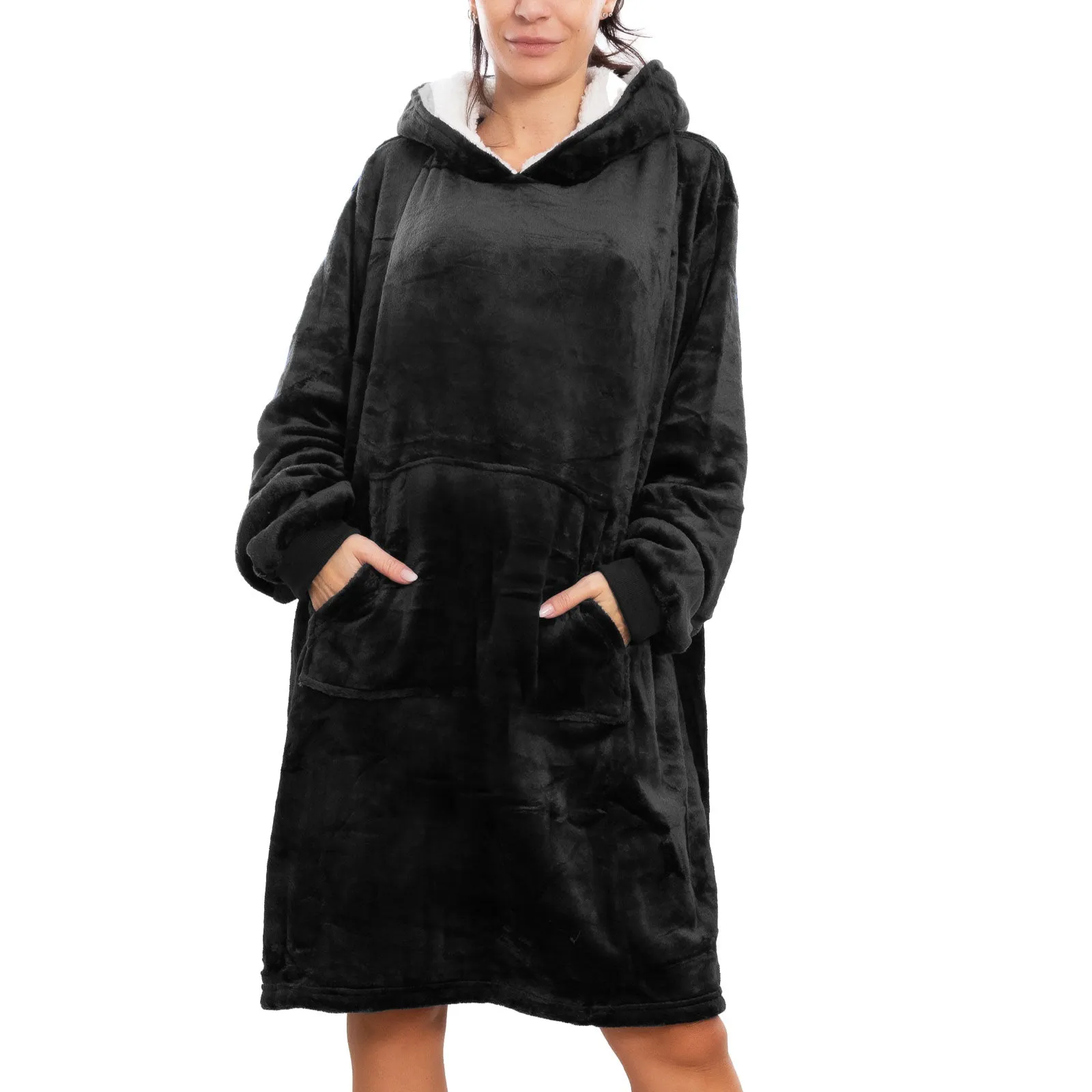 Felpa Oversize Donna Ecopelliccia S1027