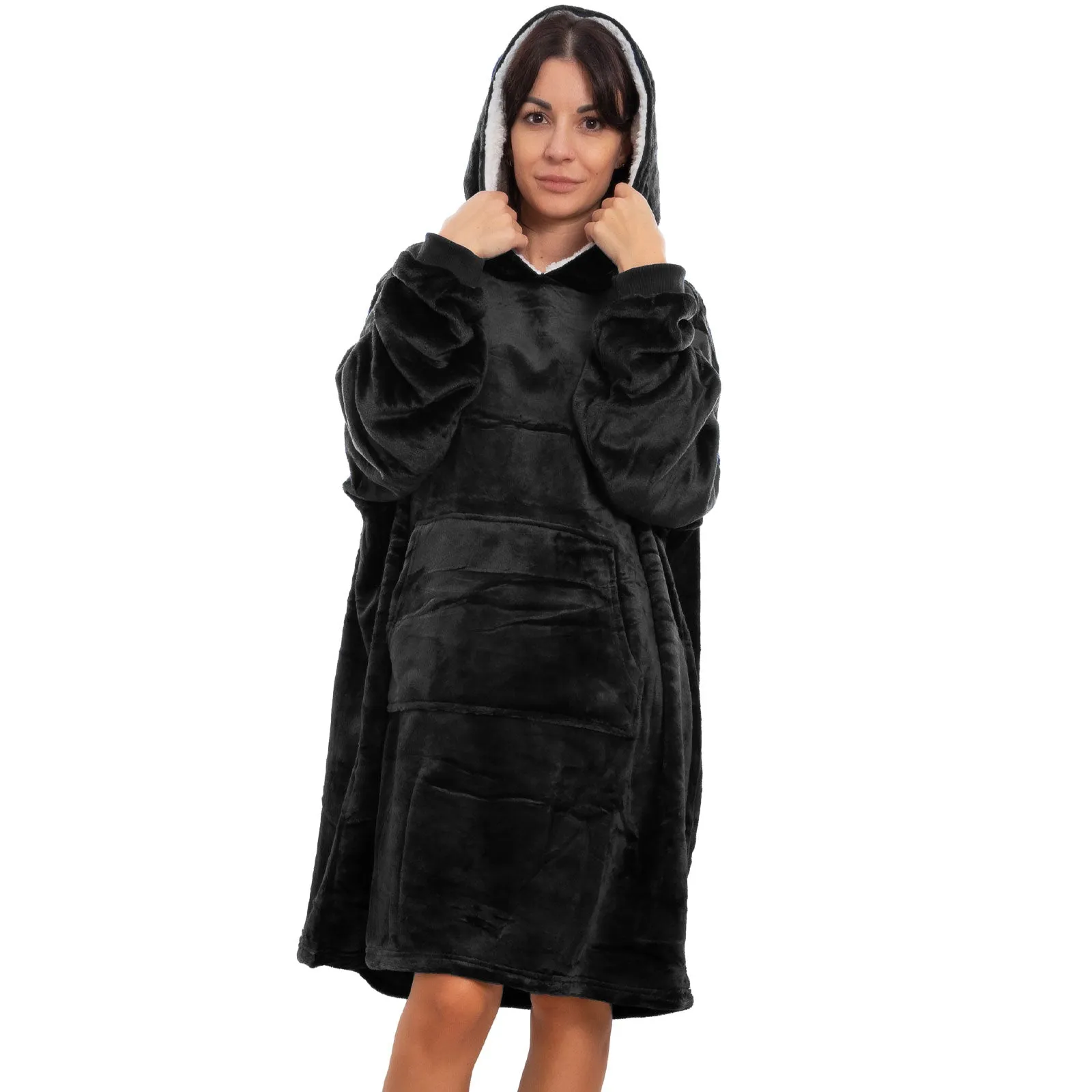 Felpa Oversize Donna Ecopelliccia S1027