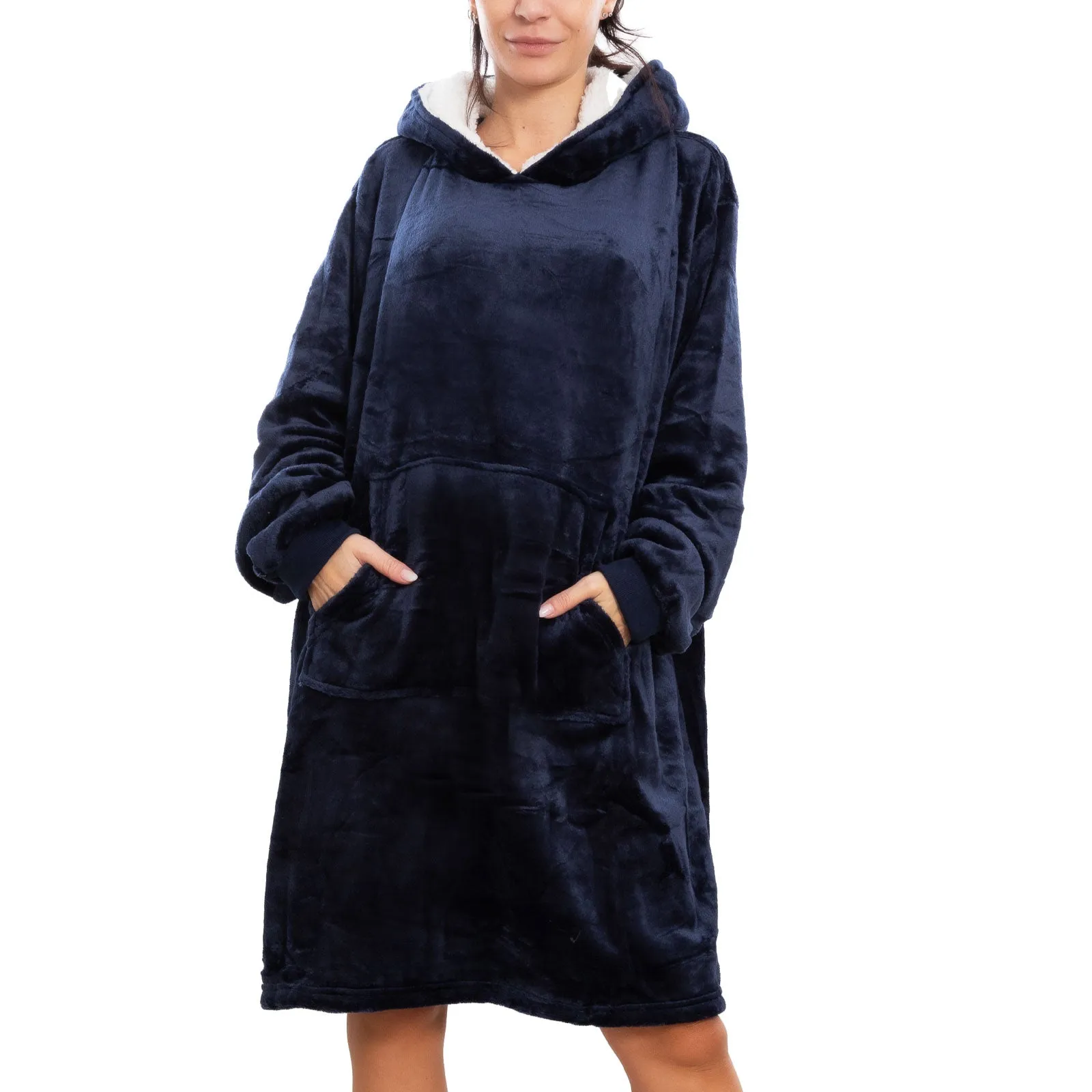 Felpa Oversize Donna Ecopelliccia S1027