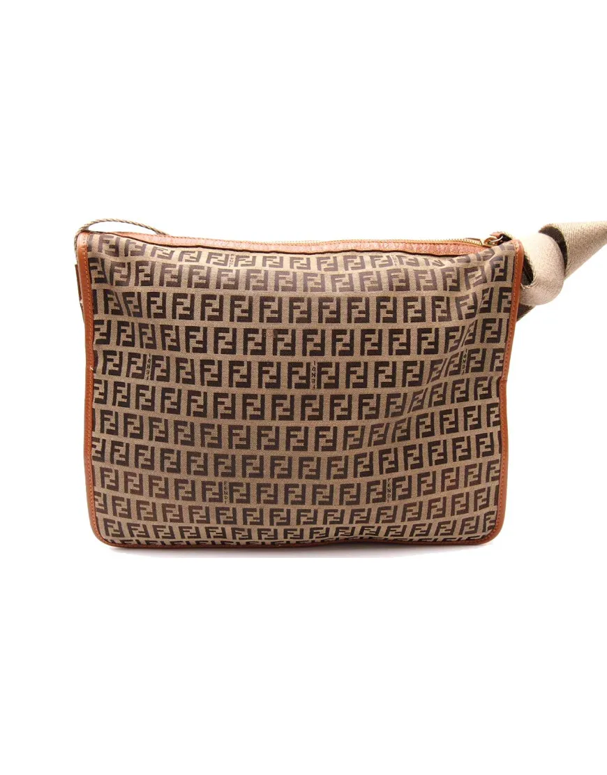 Fendi Shopping Tela Marrone
