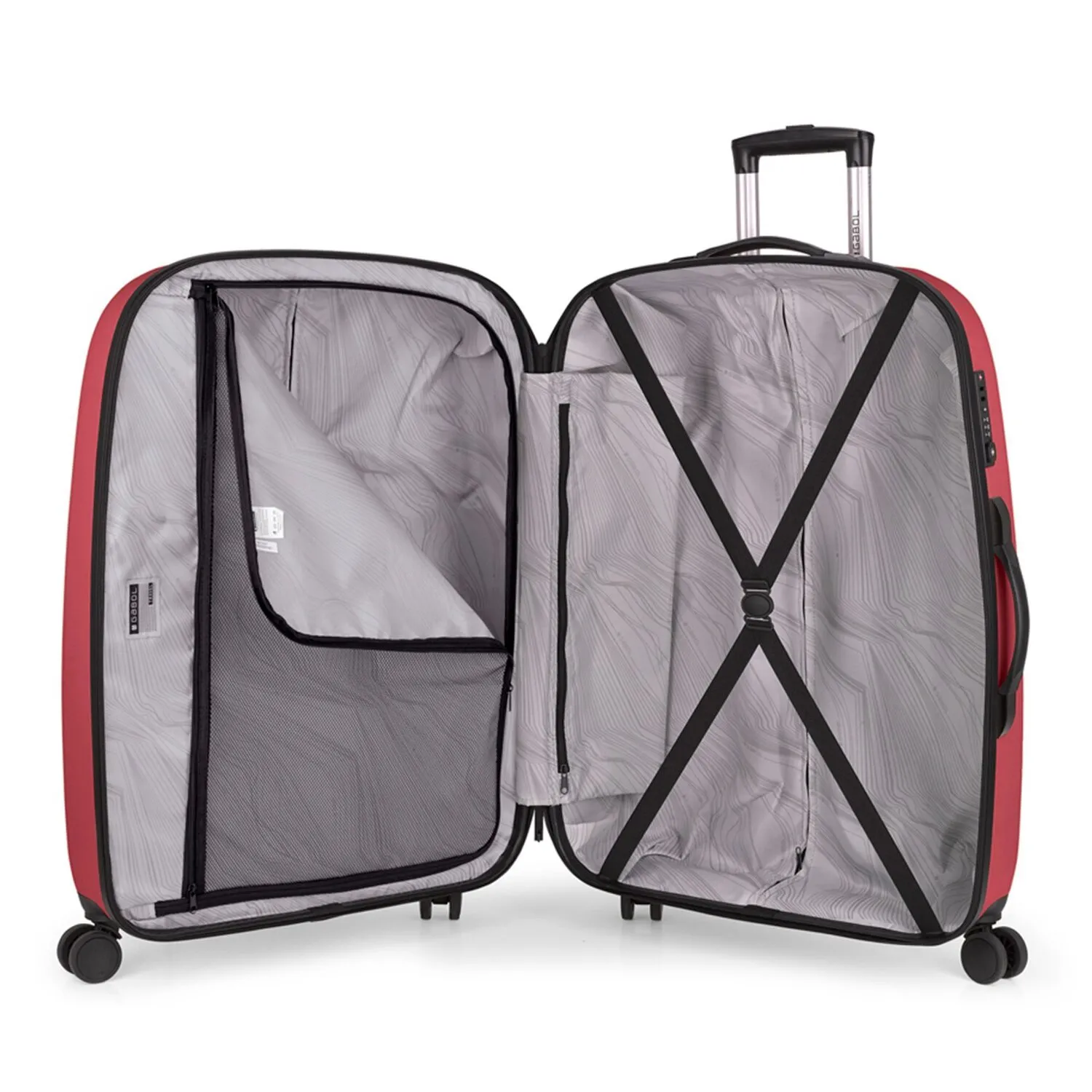Gabol Paradise XP 4 ruote Carrello L 77 cm con piega di espansione