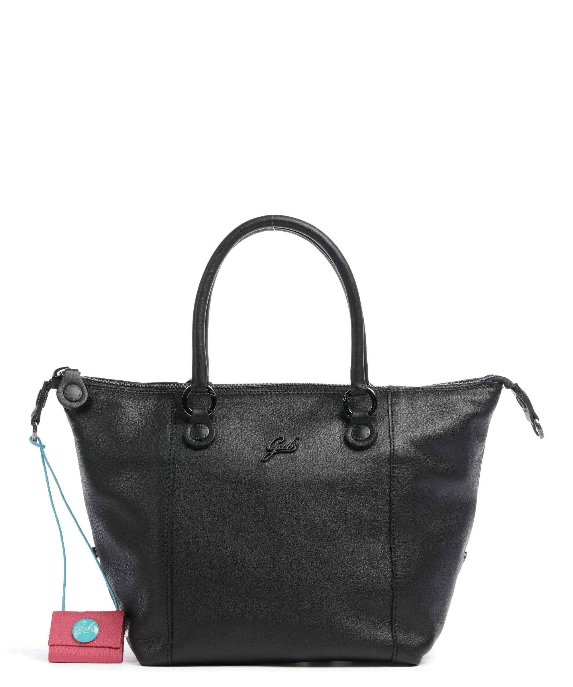  Gabs G3 Plus M Borsa a zainetto pelle di vitello grana grigio scuro  