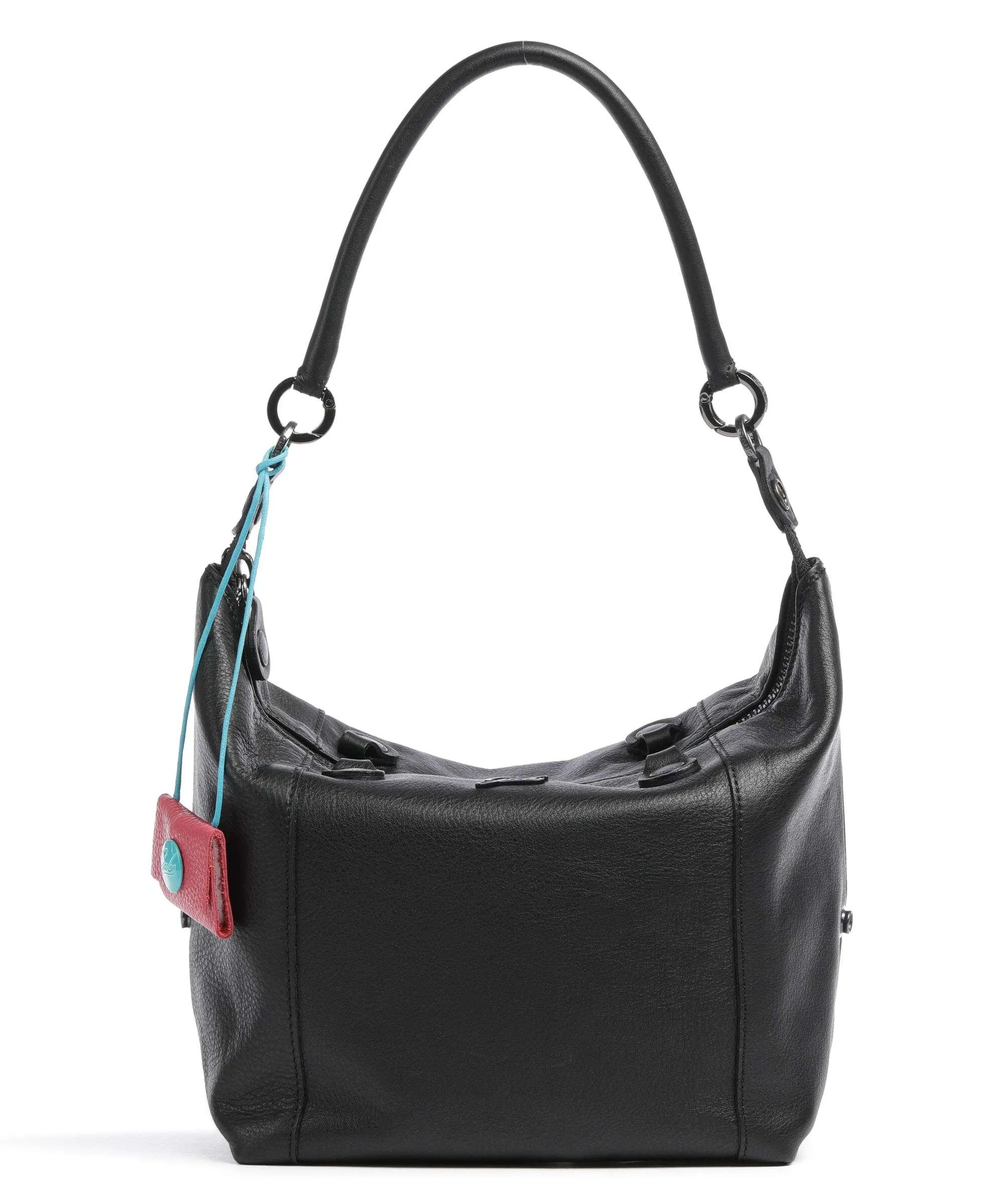  Gabs G3 Plus M Borsa a zainetto pelle di vitello grana grigio scuro  