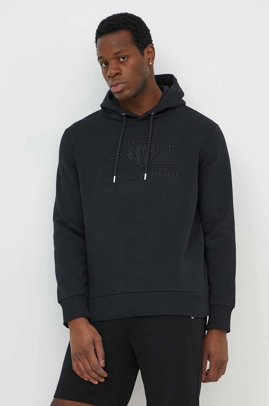 Gant felpa in cotone
