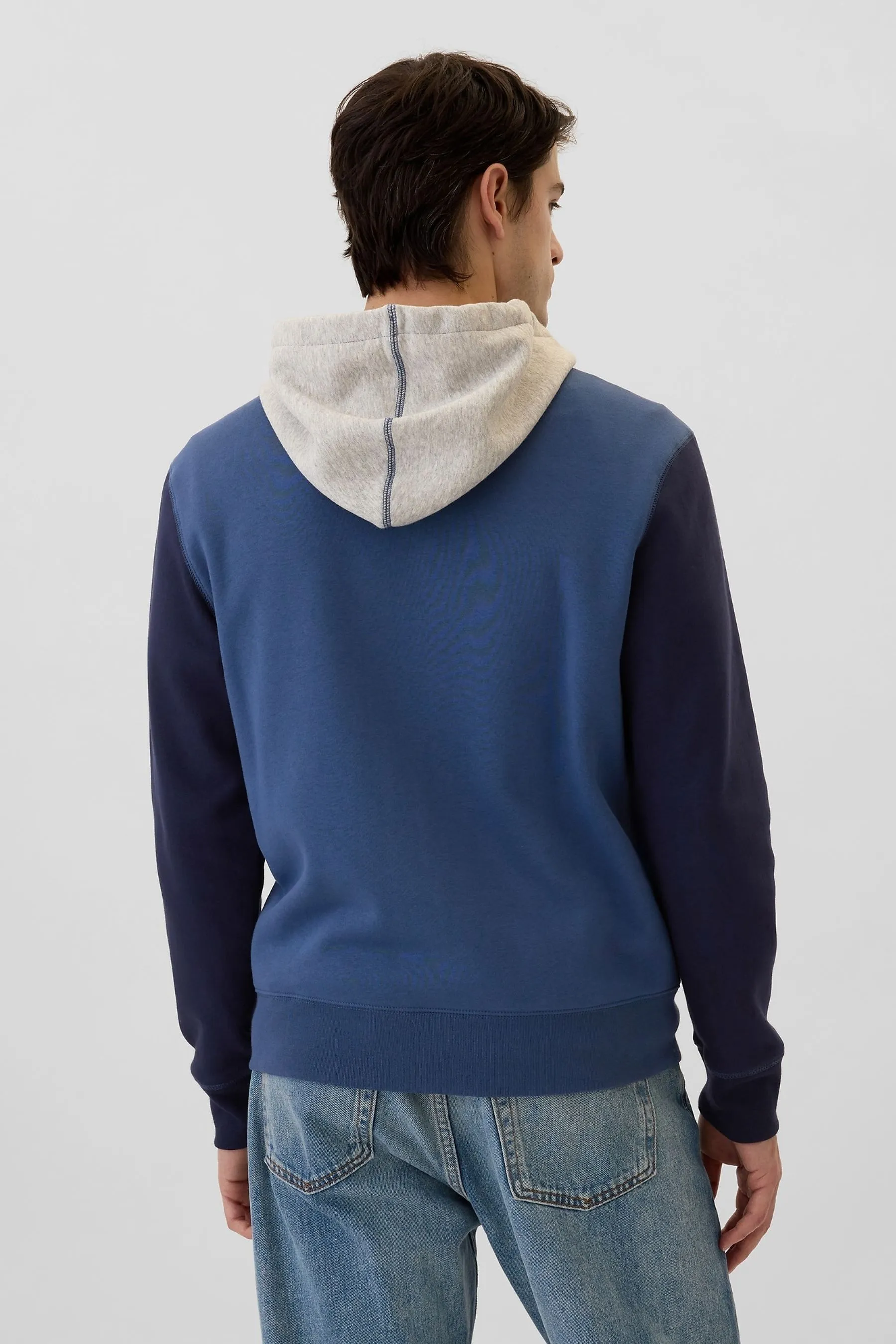 Gap Logo Colourblock Zip Hoodie    