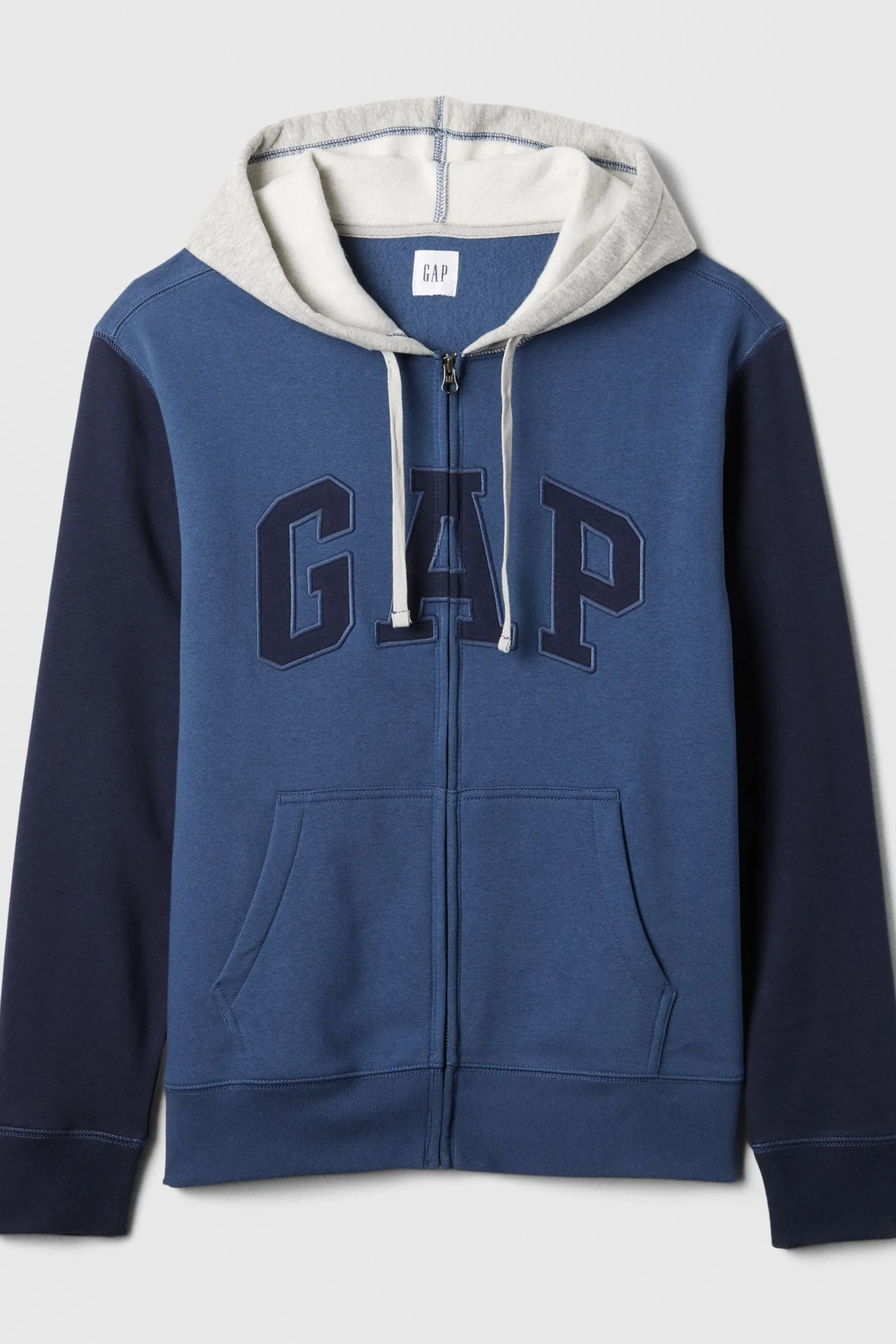 Gap Logo Colourblock Zip Hoodie    