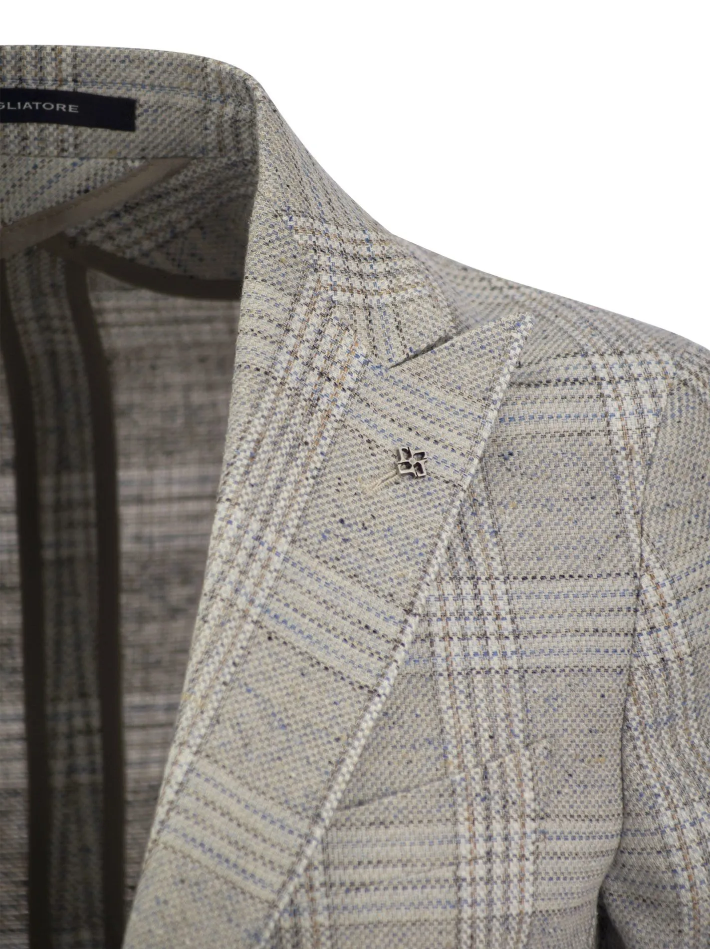 Giacca con motivo Tartan