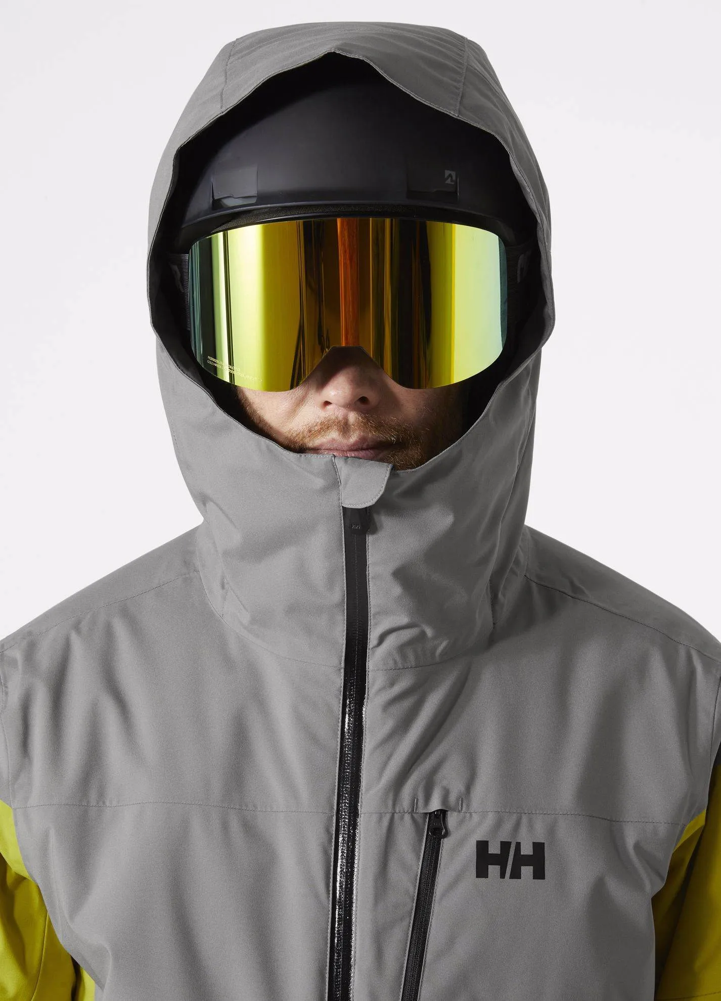 GIACCA DA SCI DA UOMO HELLY HANSEN GRAVITY BRIGHT MOSS 65873 452