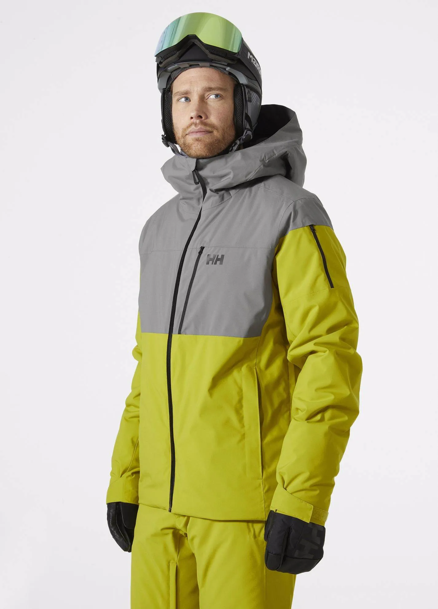 GIACCA DA SCI DA UOMO HELLY HANSEN GRAVITY BRIGHT MOSS 65873 452