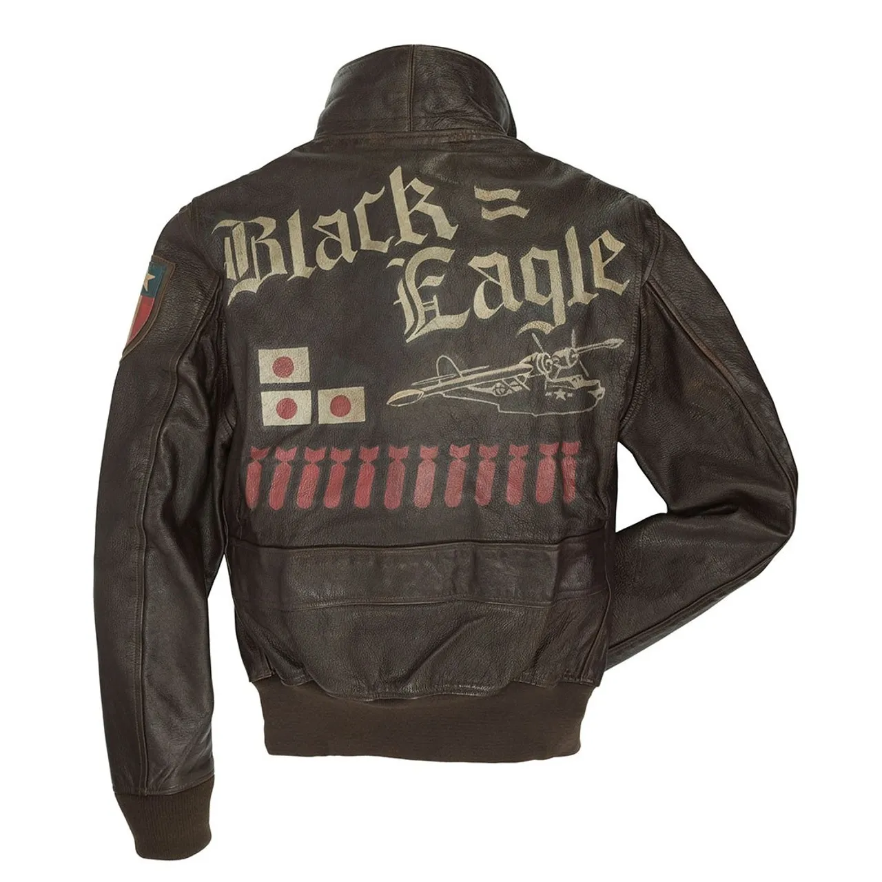 Giacca da volo Cockpit USA Black Eagle USN G-1 marrone prodotta negli Stati Uniti