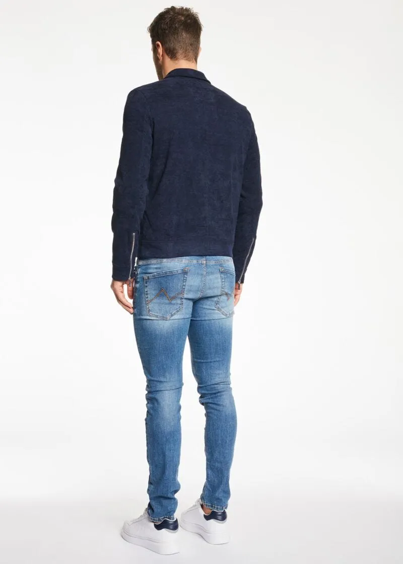Giacca effetto suede