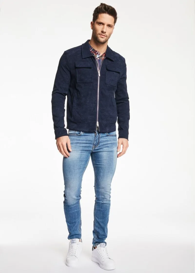 Giacca effetto suede