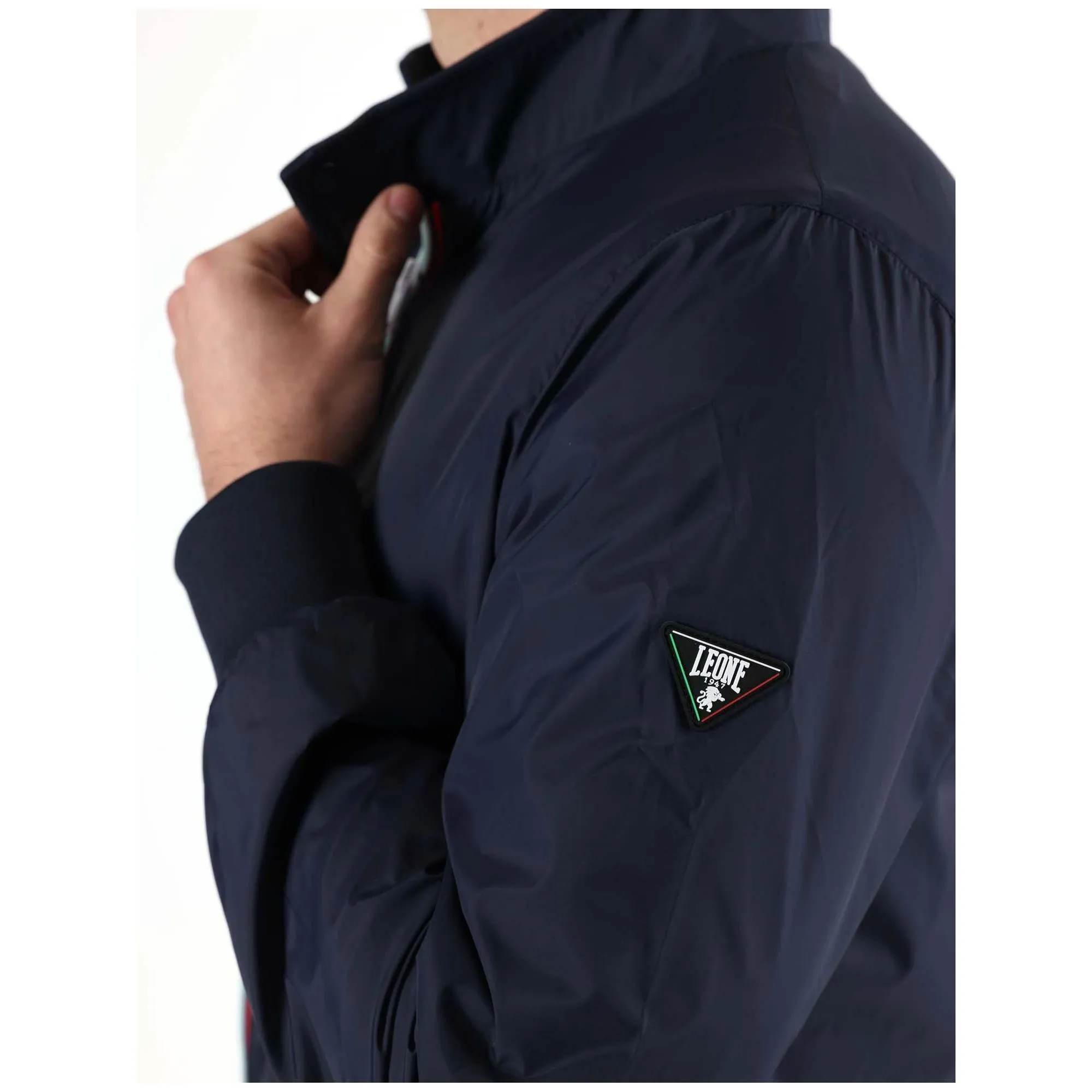 Giacca K-Way con colletto e zip Leone Basic
