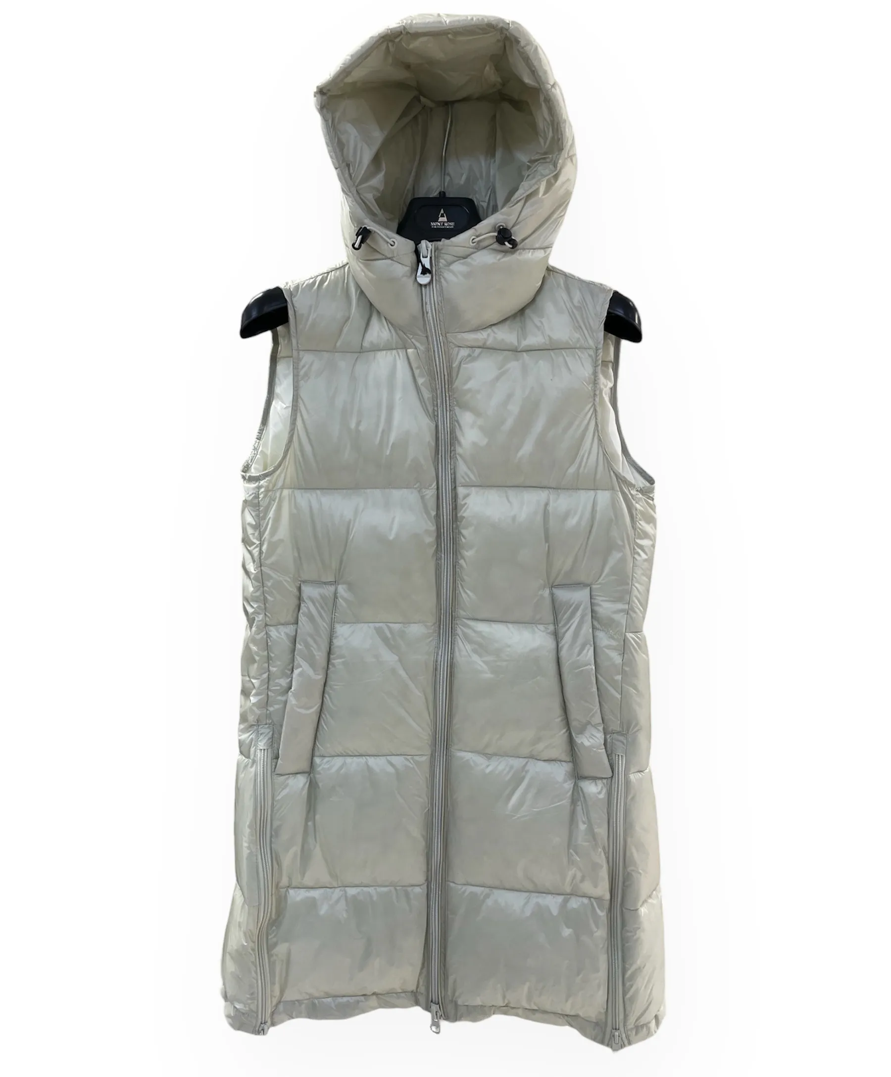 Gilet donna piumino M46933 mastice