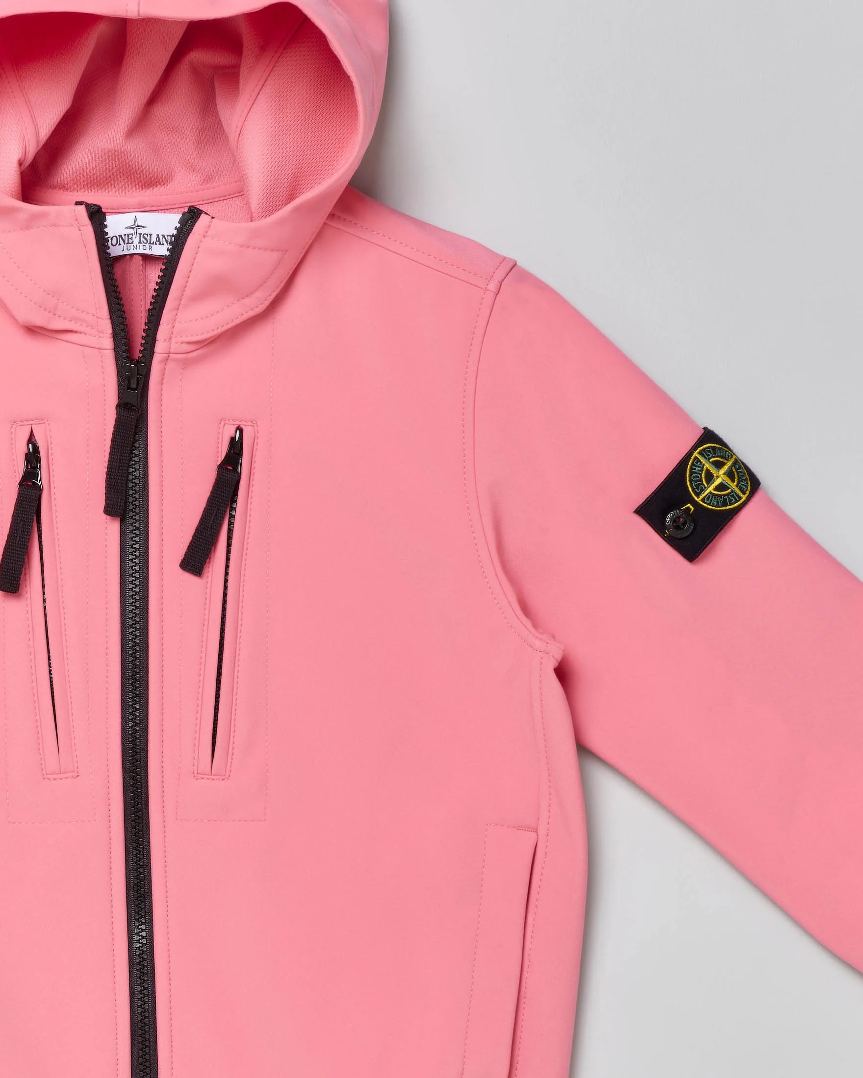 Giubbino rosa in Soft Shell-R E.Dye technology 10 anni