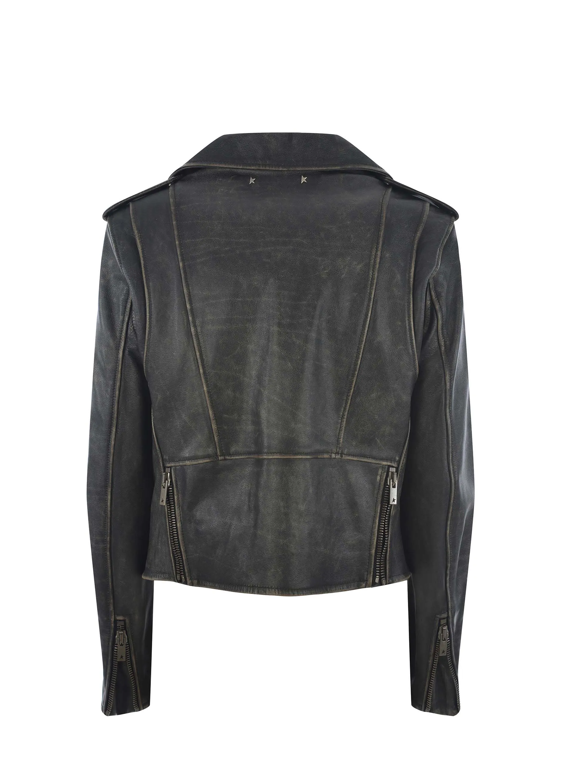  GOLDEN GOOSE Chiodo Golden Goose realizzato con trattamento distressedDisponibile Store Pompei
