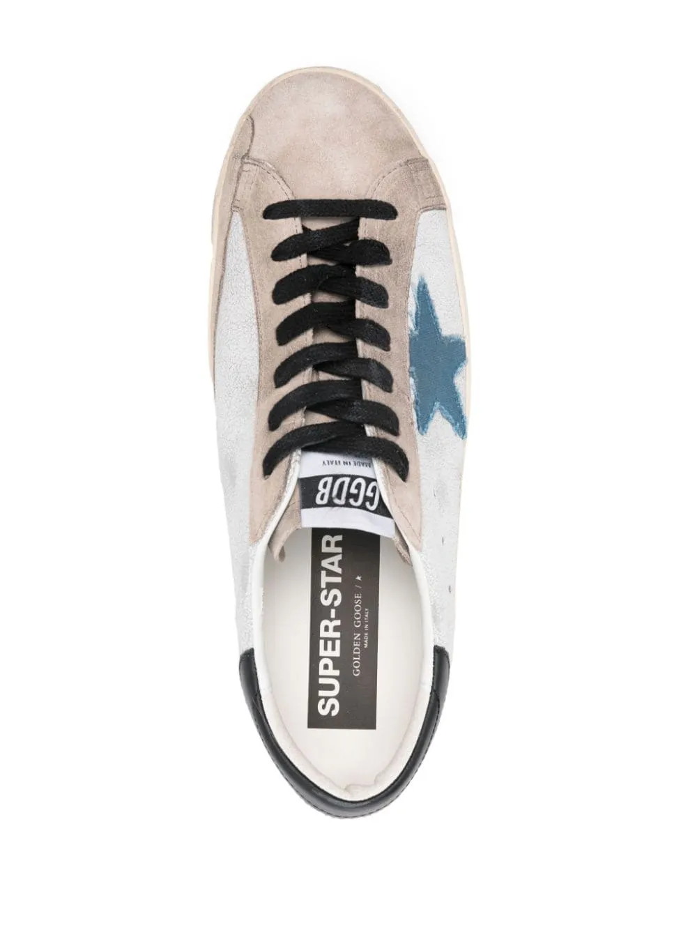 Golden Goose Scarpa Bianco Uomo Super Star