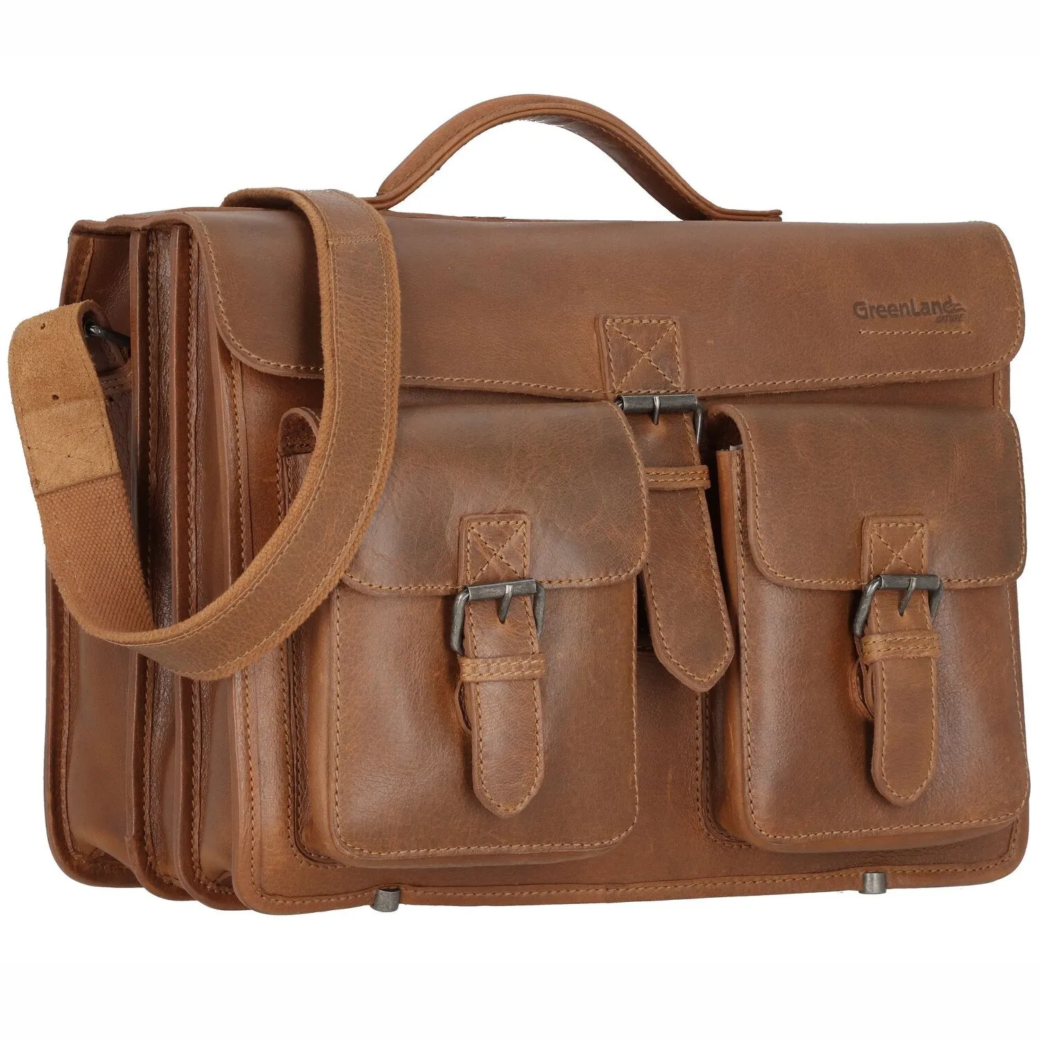 Greenland Nature Natura Cartella in pelle 40 cm