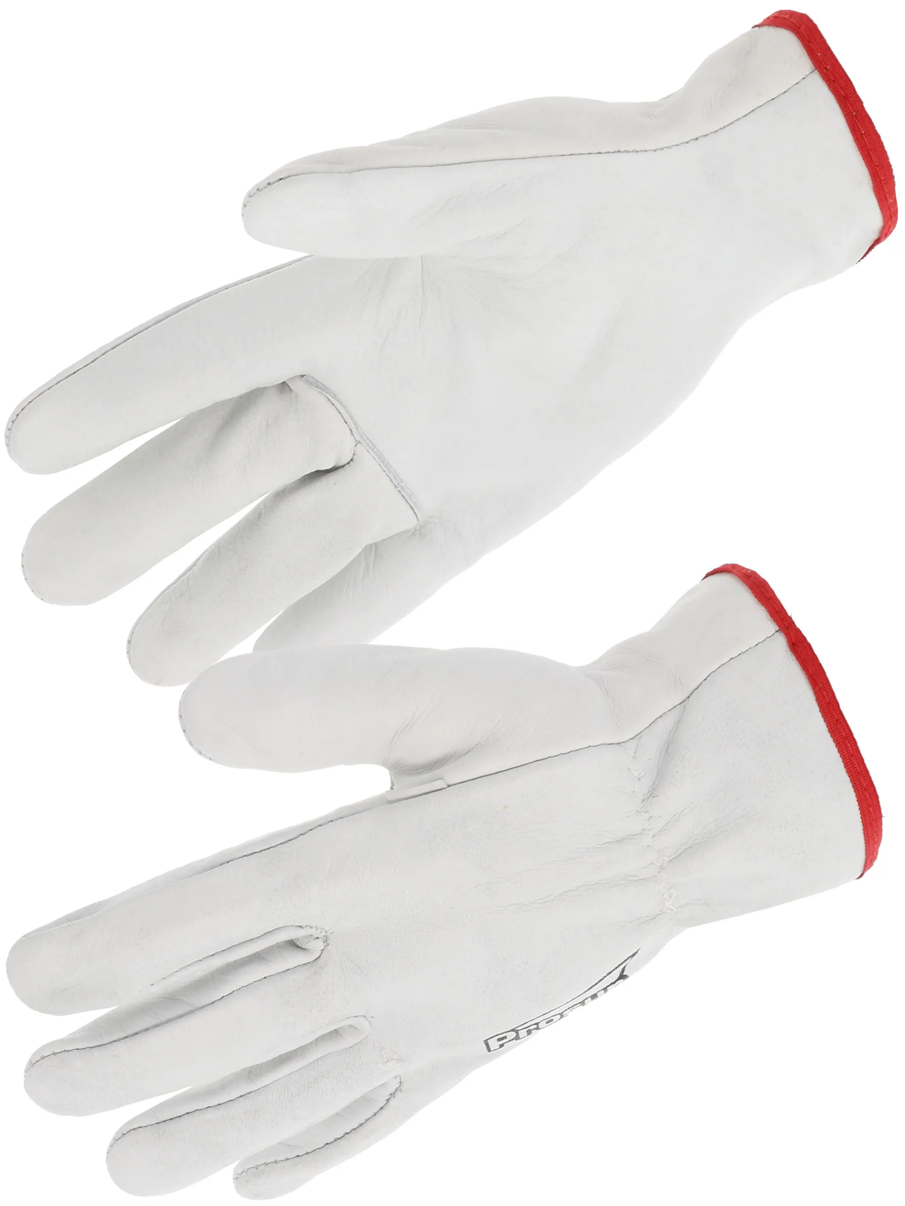 Guanti da lavoro SINGER SAFETY 50F, Tg. 11, in Cuoio, col. Grigio