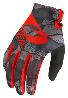Guanti lunghi O'Neal MATRIX CAMO V.22 Neri / Rossi