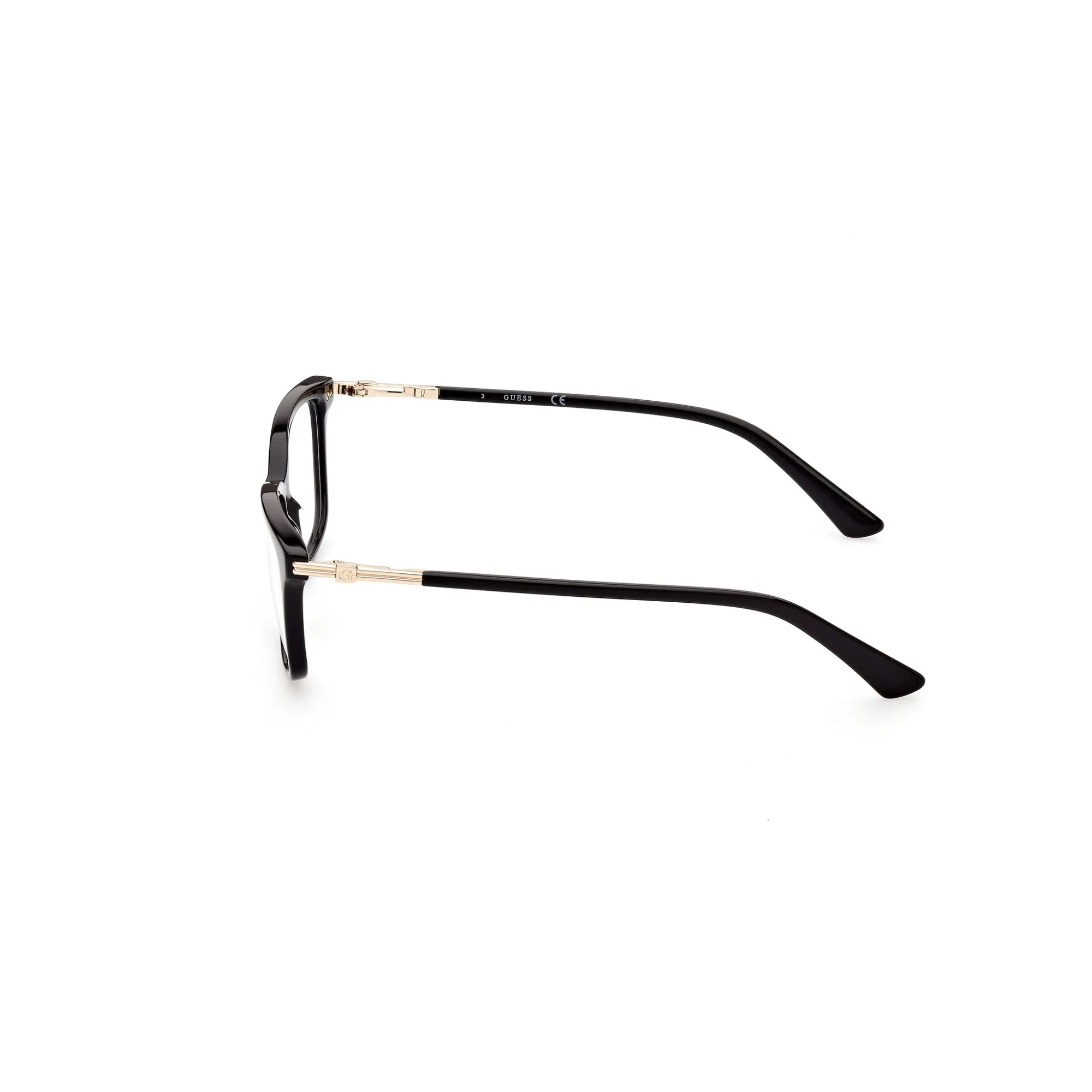  Guess GU 2907 - 001 Nero Lucido | Occhiale Da Vista Donna 