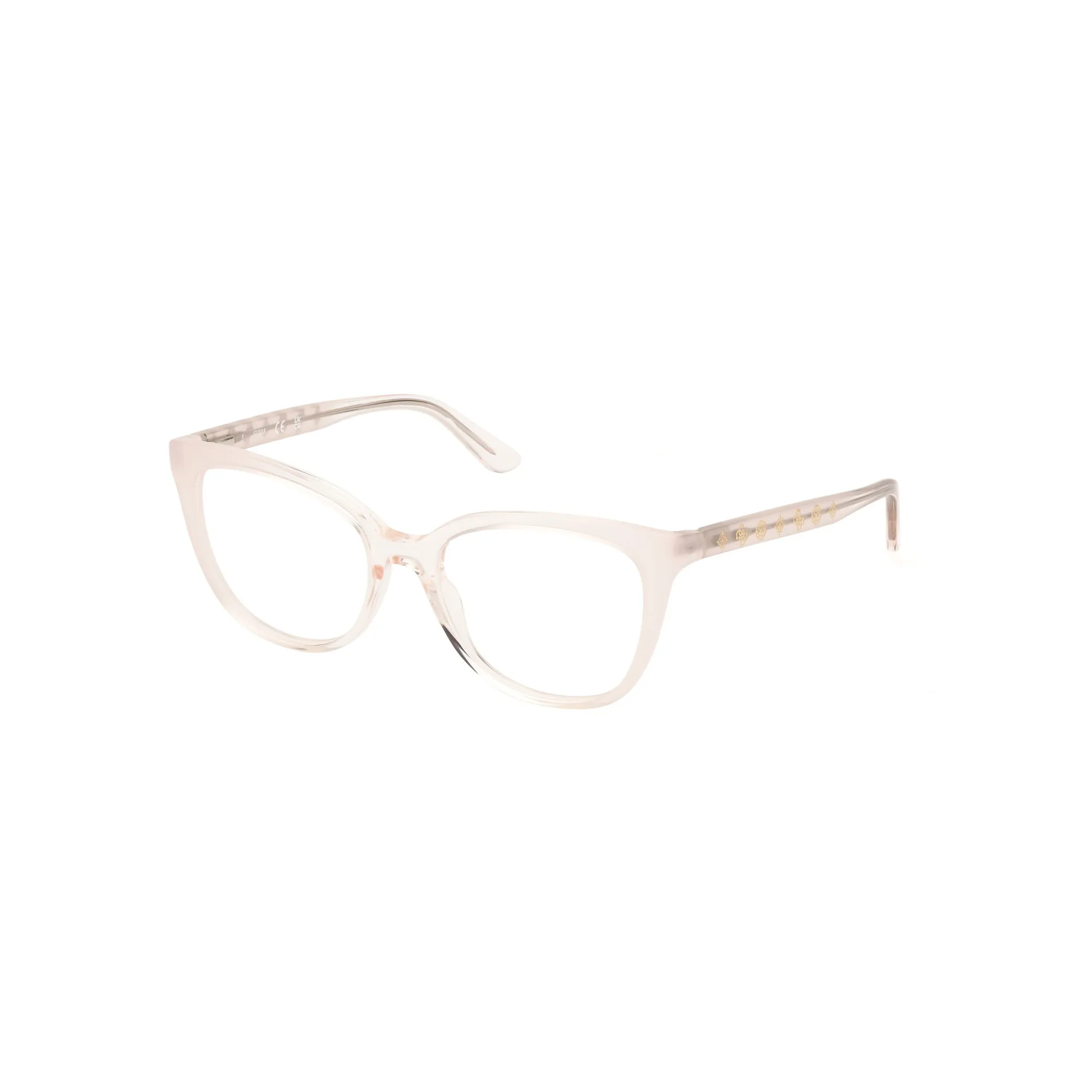   Guess GU 50114 - 025  Avorio Lucido | Occhiale Da Vista Donna 