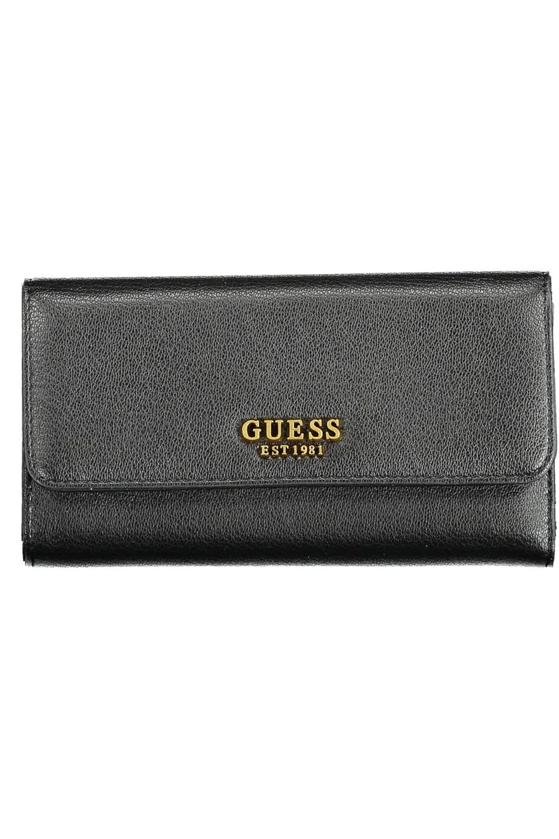 GUESS JEANS PORTAFOGLIO DONNA NERO