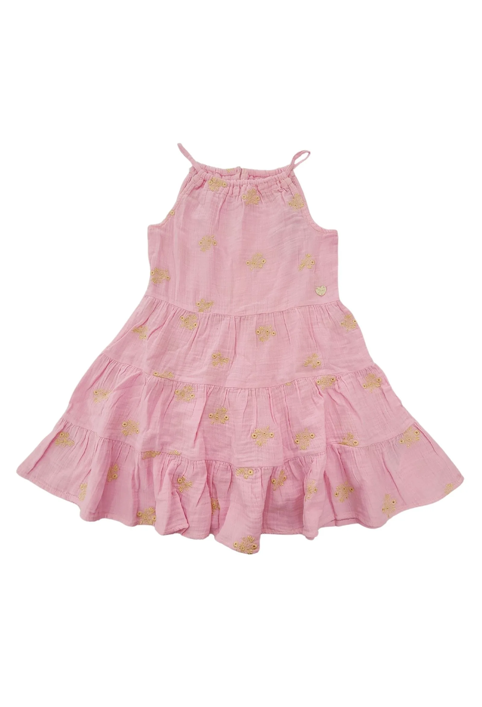 GUESS kids  abito rosa fantasia