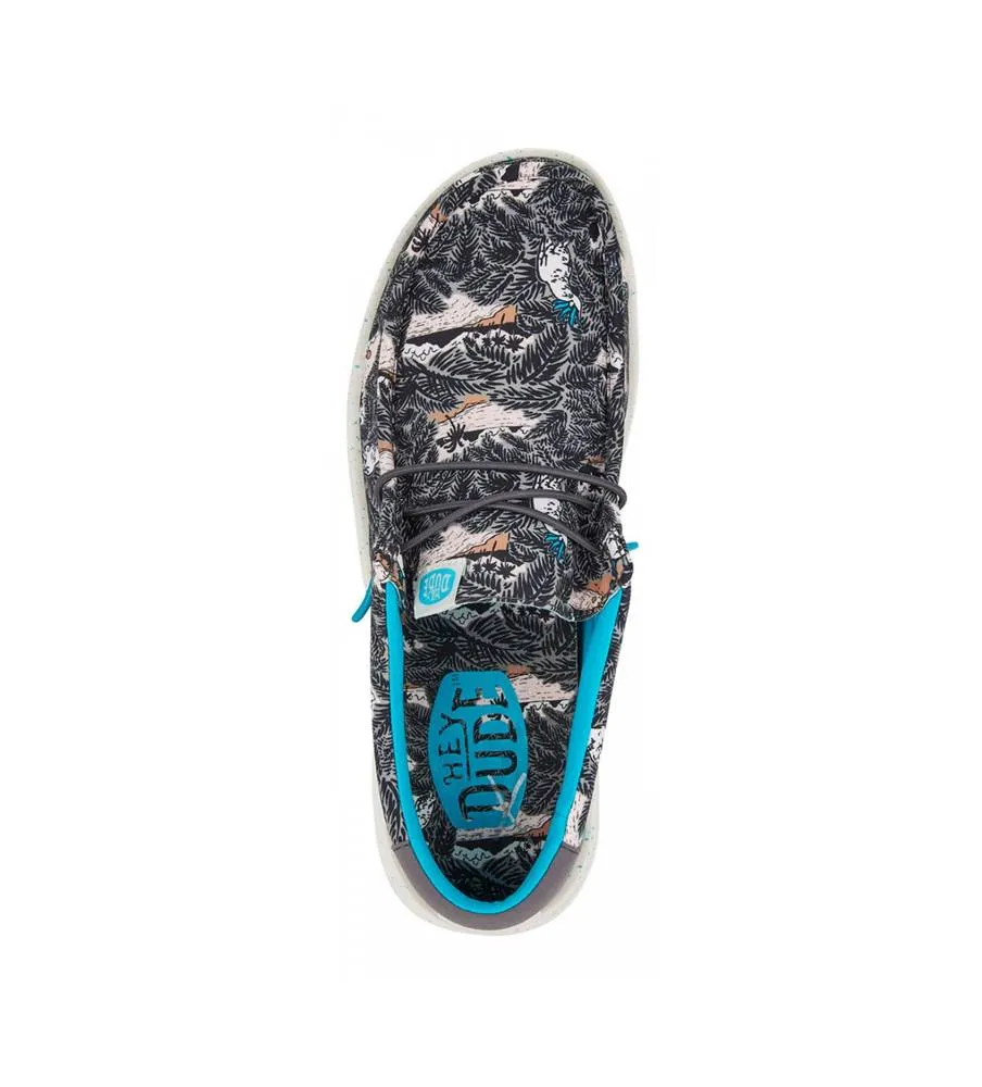 Hey Dude Wally H2O Tropical 40702 Black Tropical