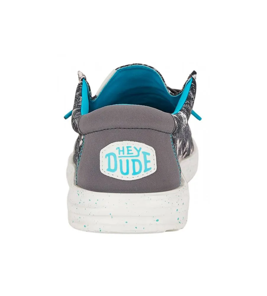 Hey Dude Wally H2O Tropical 40702 Black Tropical