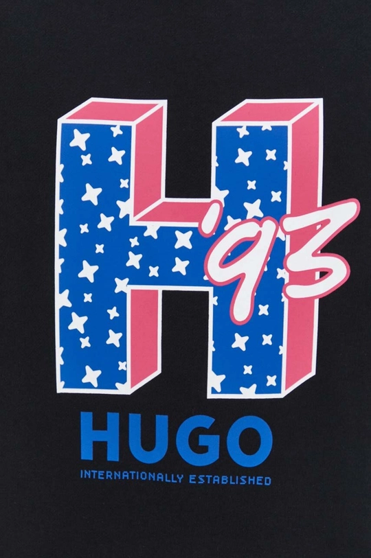 Hugo Blue felpa in cotone