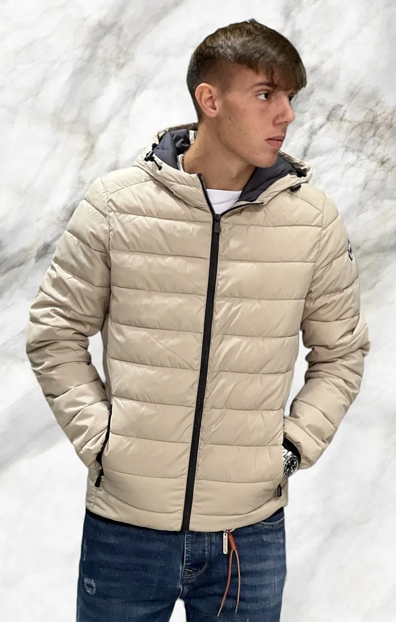 INMYHOOD Piumino con Cappuccio - Beige