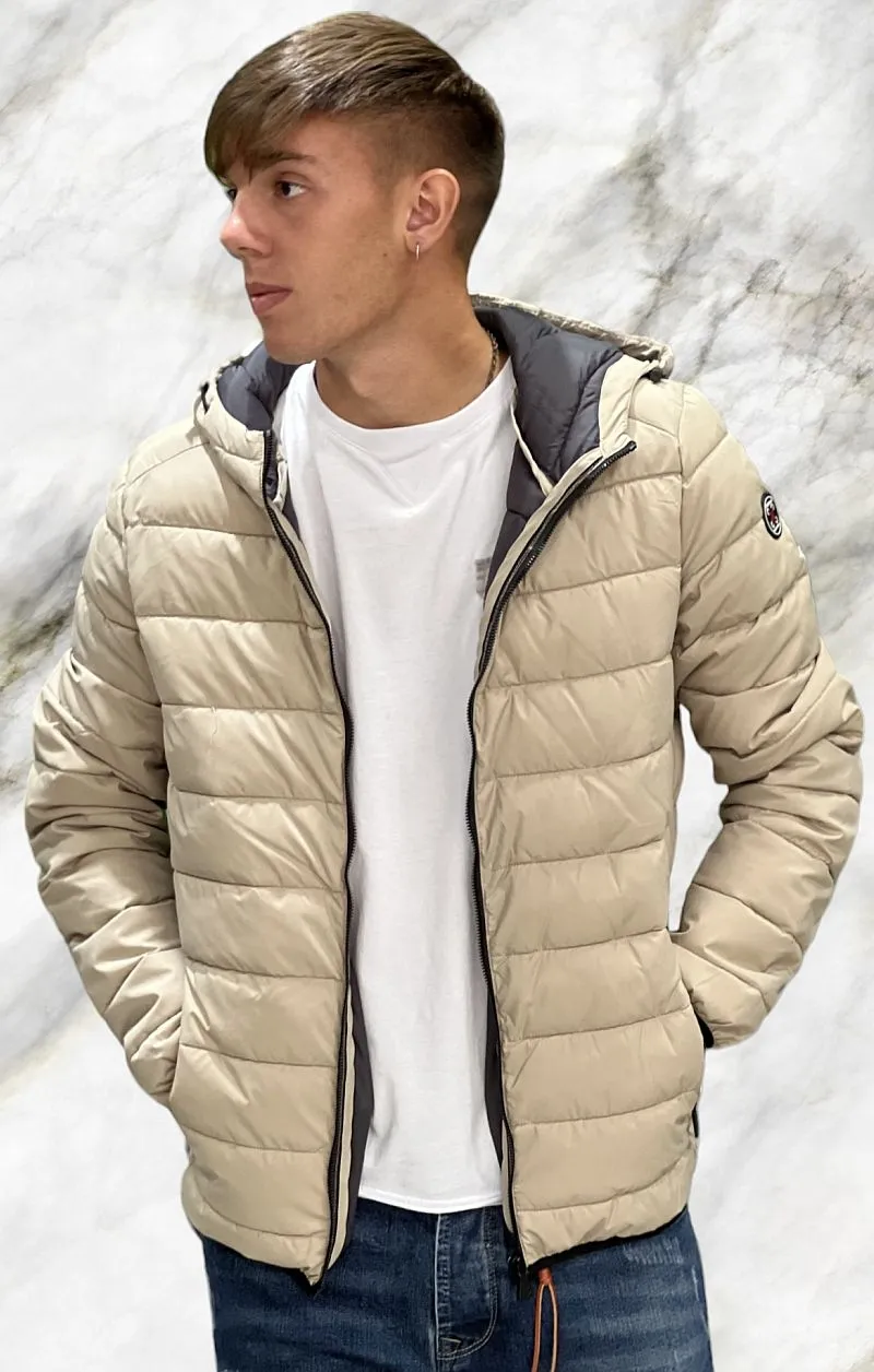 INMYHOOD Piumino con Cappuccio - Beige