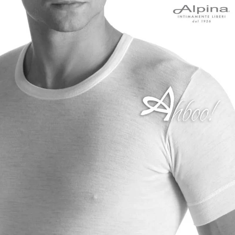  Intimo Alpina Maglia intima uomo pura lana vergine leggera Alpina 910 Conf. 3PZ