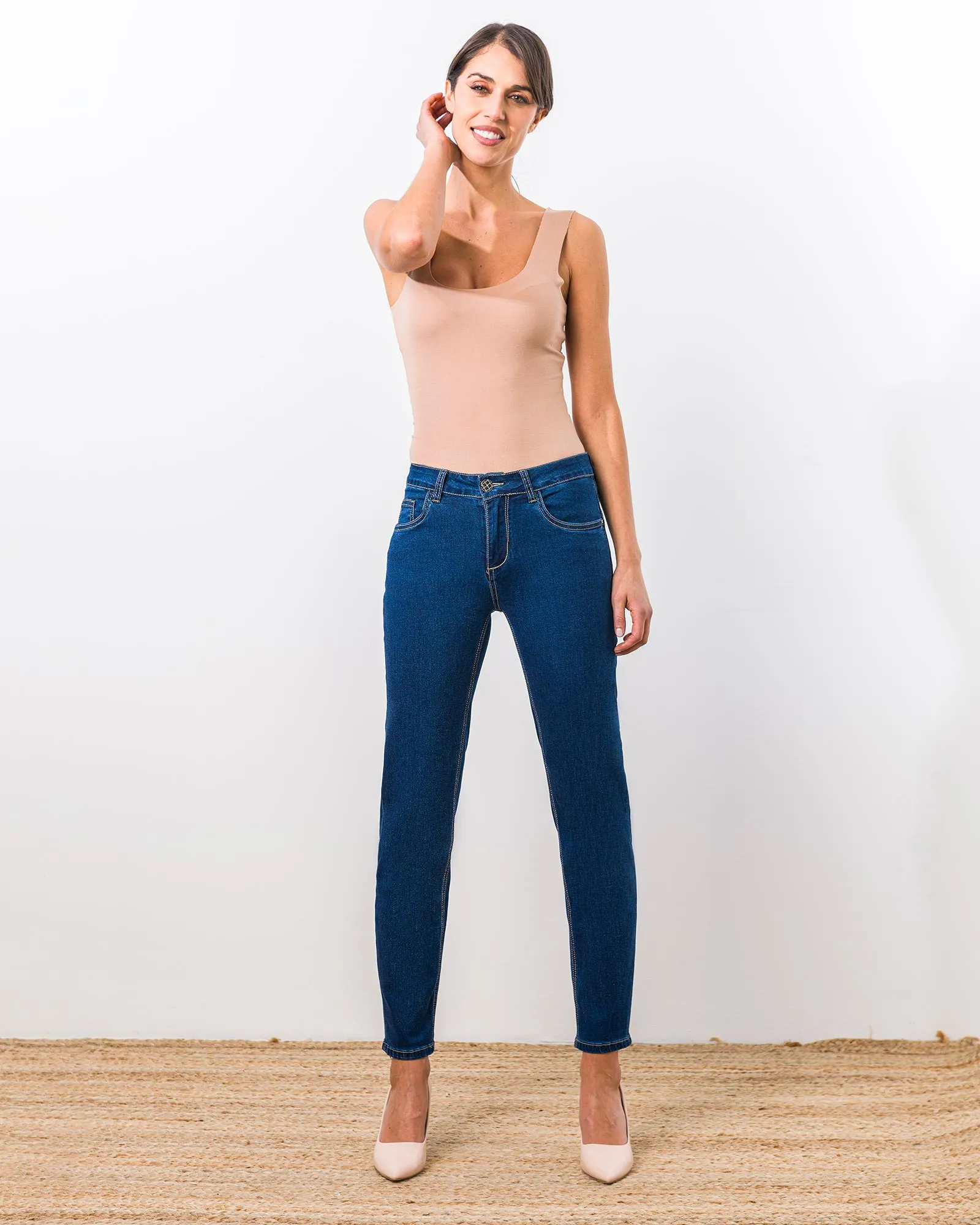 Jeans Capri 5 Tasche