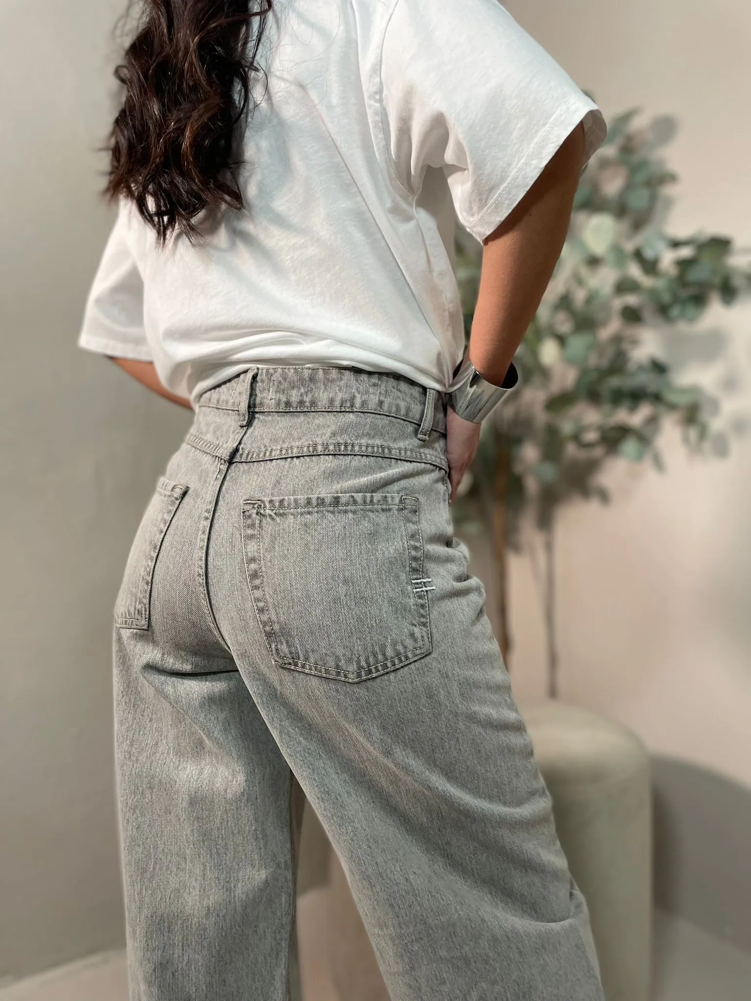 Jeans Con Risvolto Vicolo
