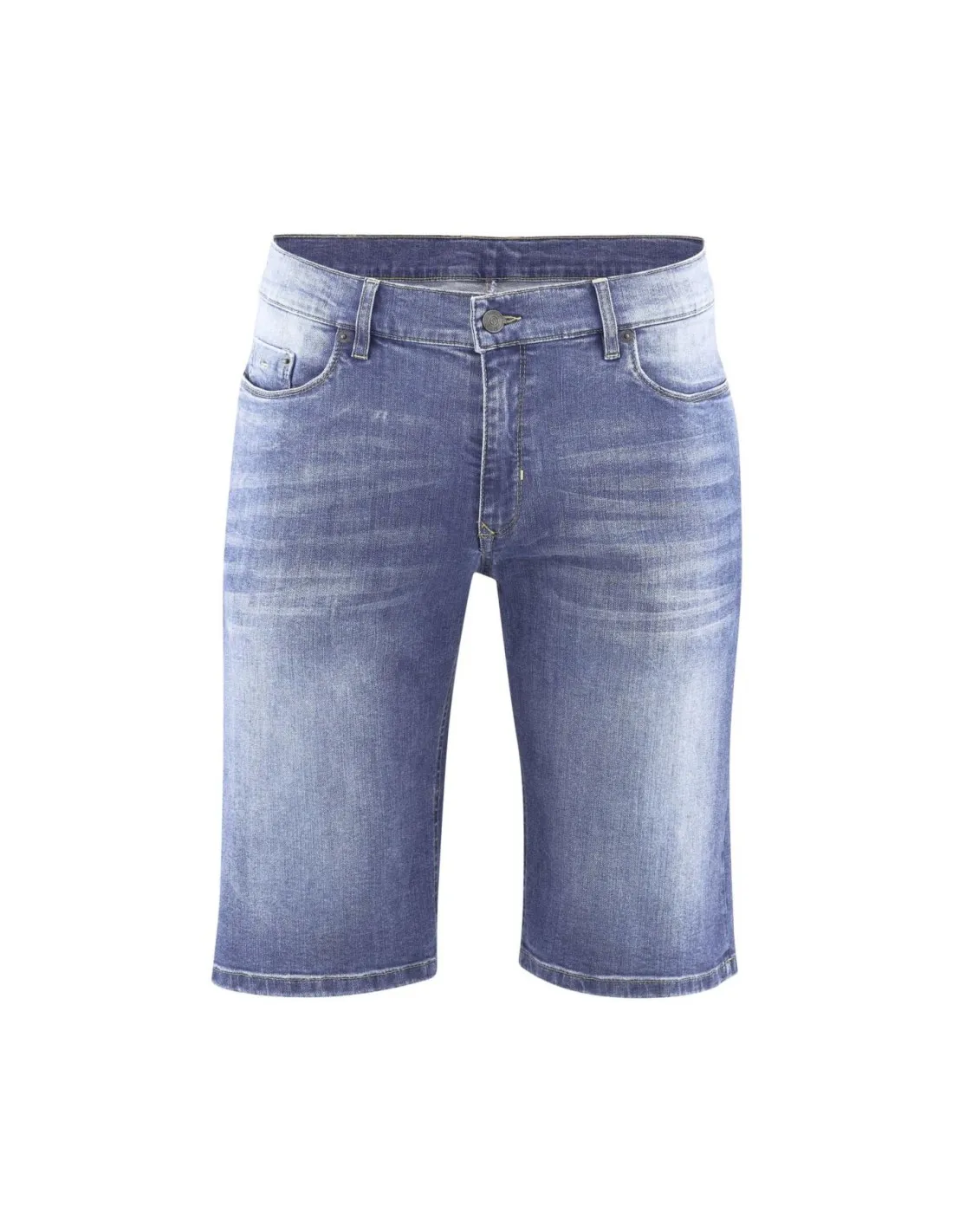 JEANS CORTI IN COTONE BIOLOGICO "IKARUS"