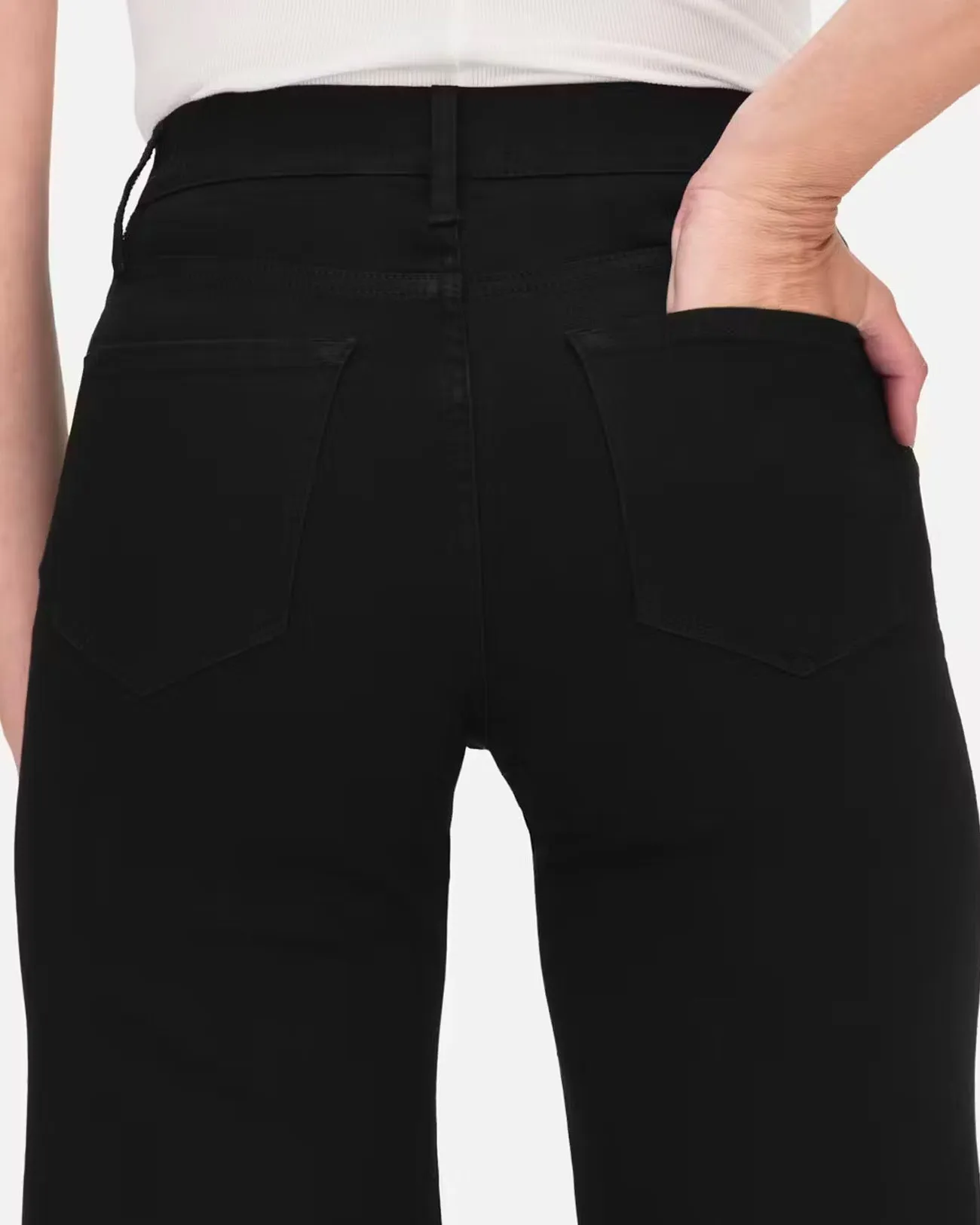 Jeans Le Palazzo Crop Blackfinn