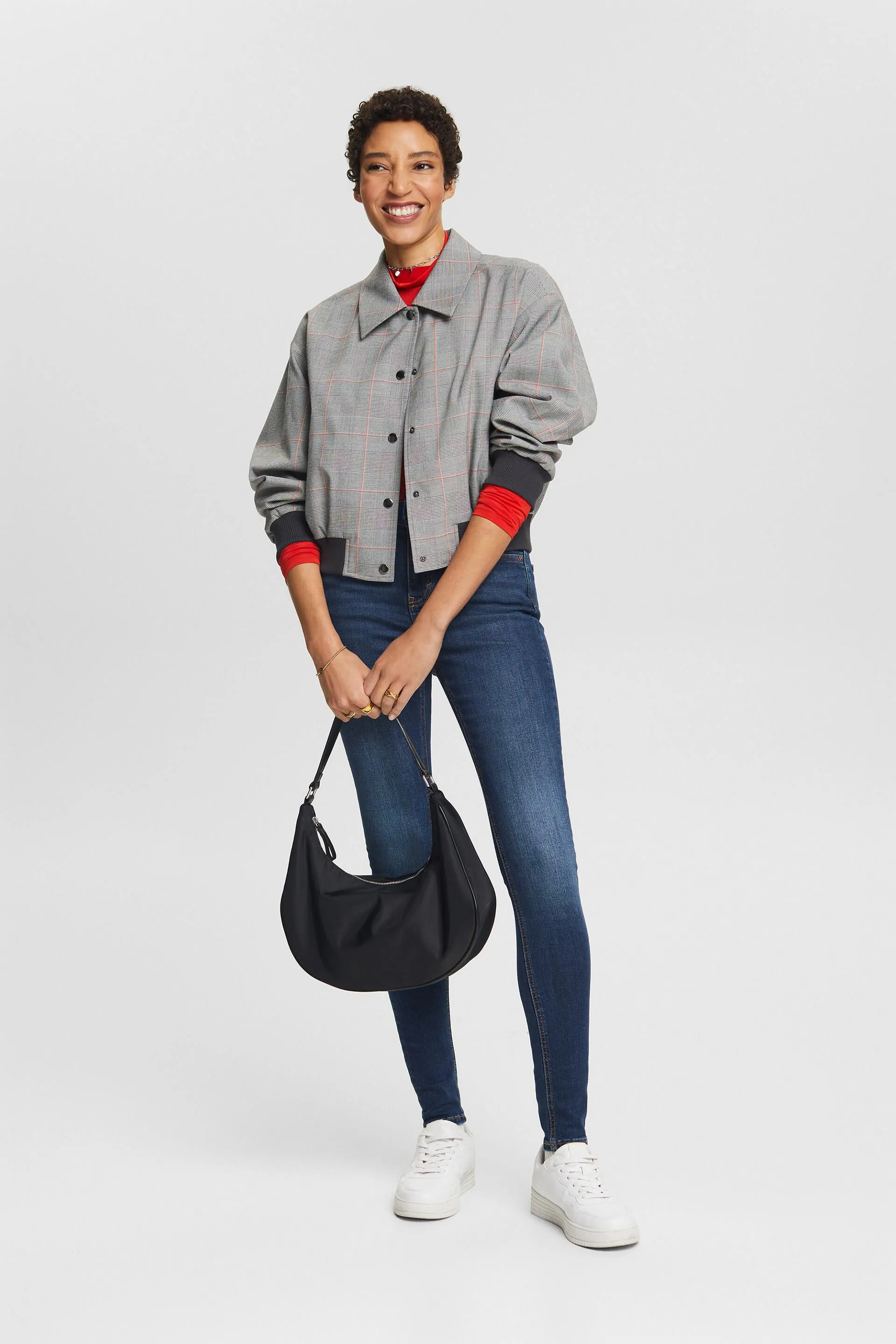 Jeans skinny a vita alta